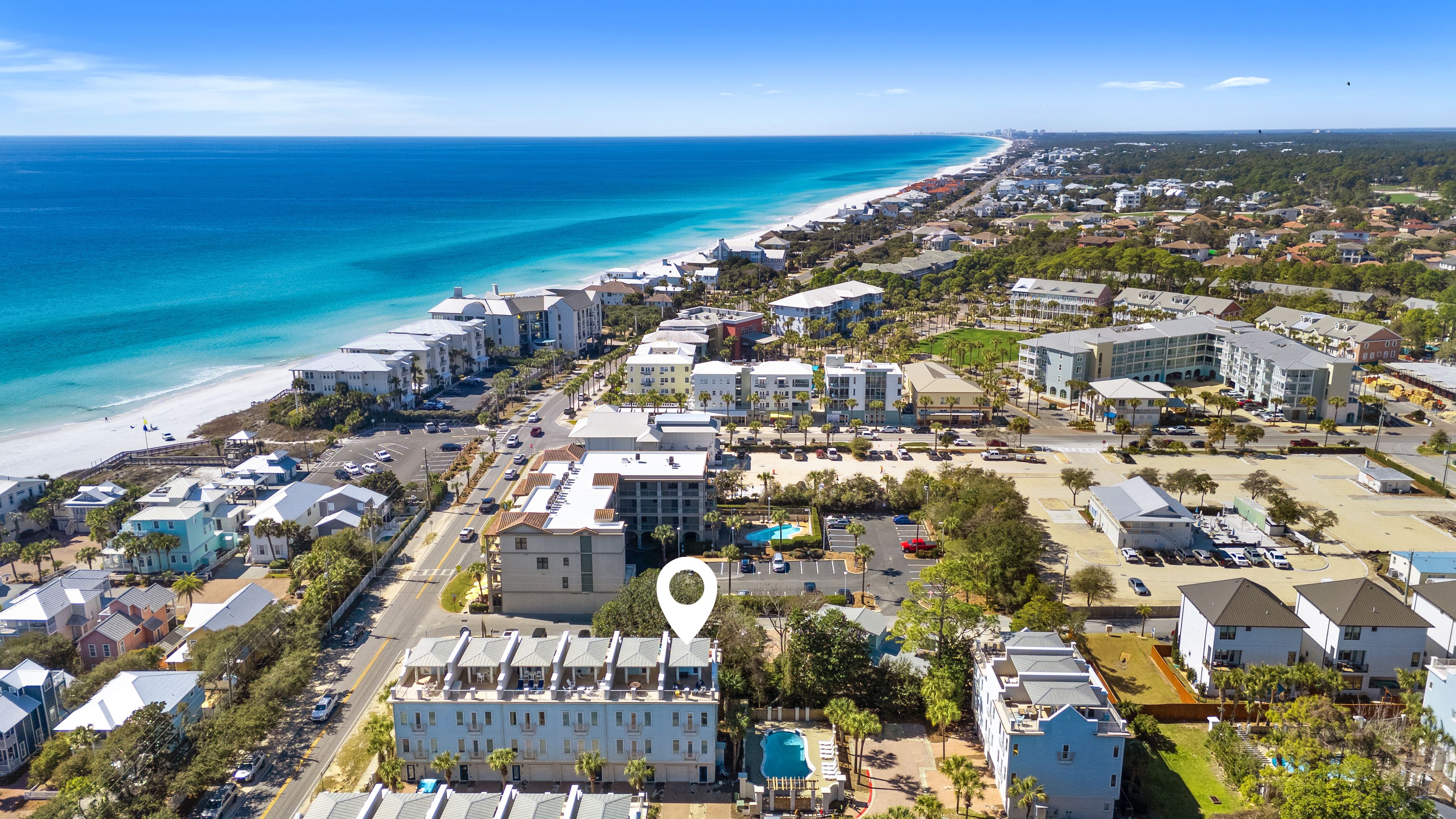  Remodeled End-Unit Townhome With gulf Views And Rooftop Retreat - 物件實景