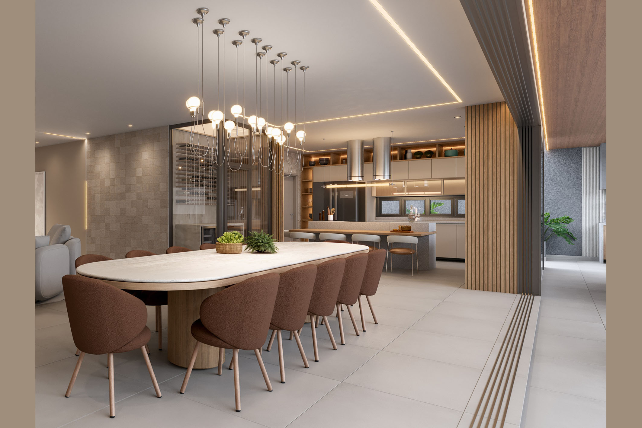 Contemporary five-suite house in a gated community in Barra da Tijuca - 物件實景