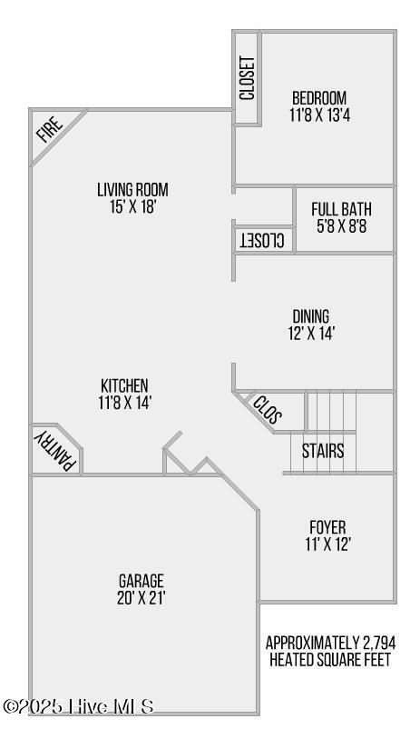 Holly Ridge, North Carolina, 28445, United States, 4 Bedrooms Bedrooms, ,3 BathroomsBathrooms,Residential,For Sale,1827303
