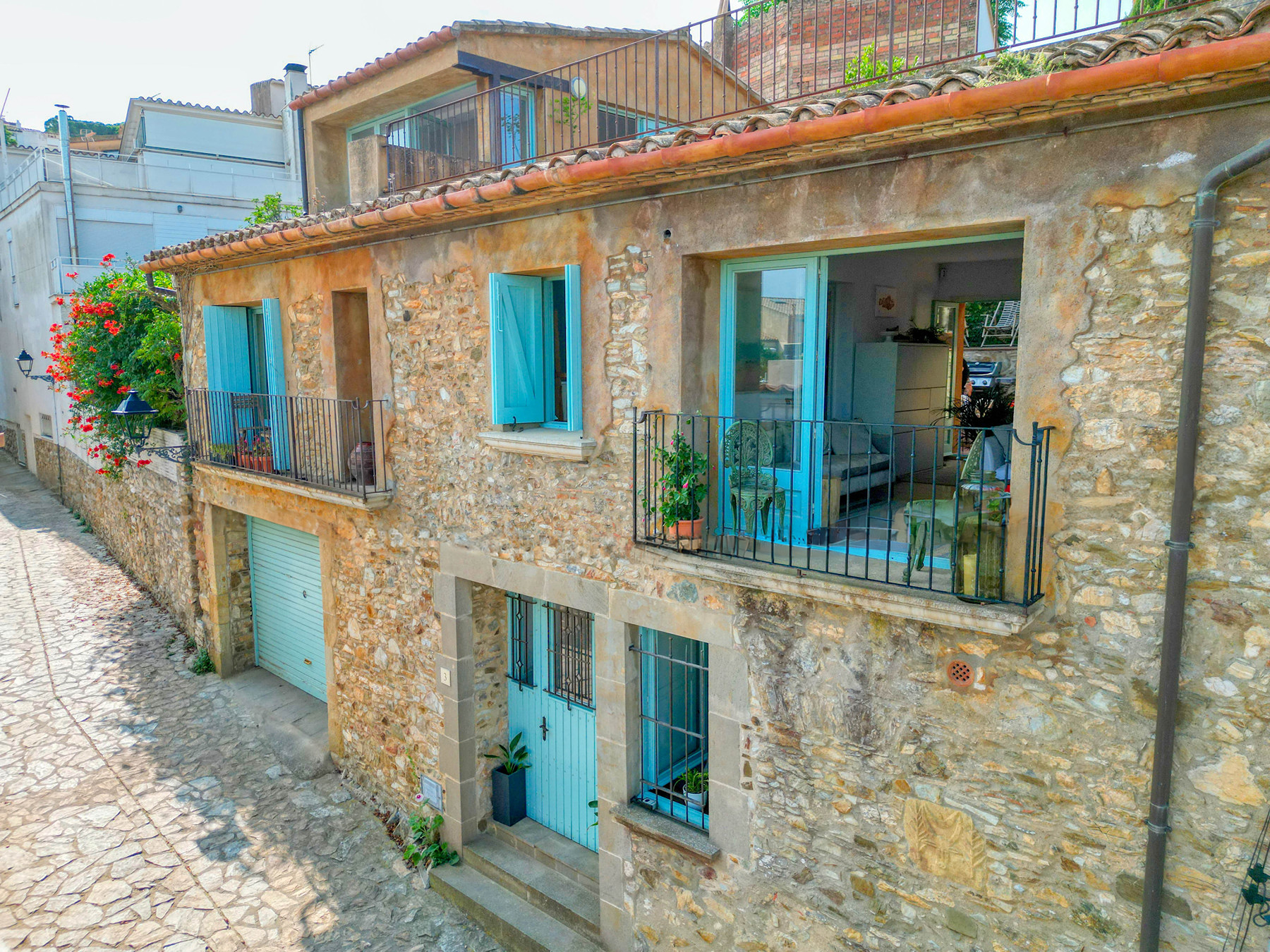  Charming townhouse with beautiful views in the center of Begur - 物件實景