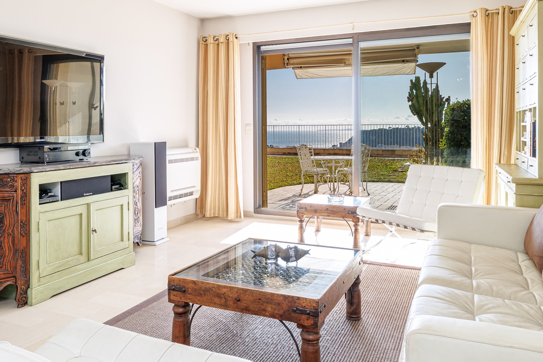  3-room apartment in Nice Mont Alban Mont Boron with garden, terrace and sea view - 物件實景