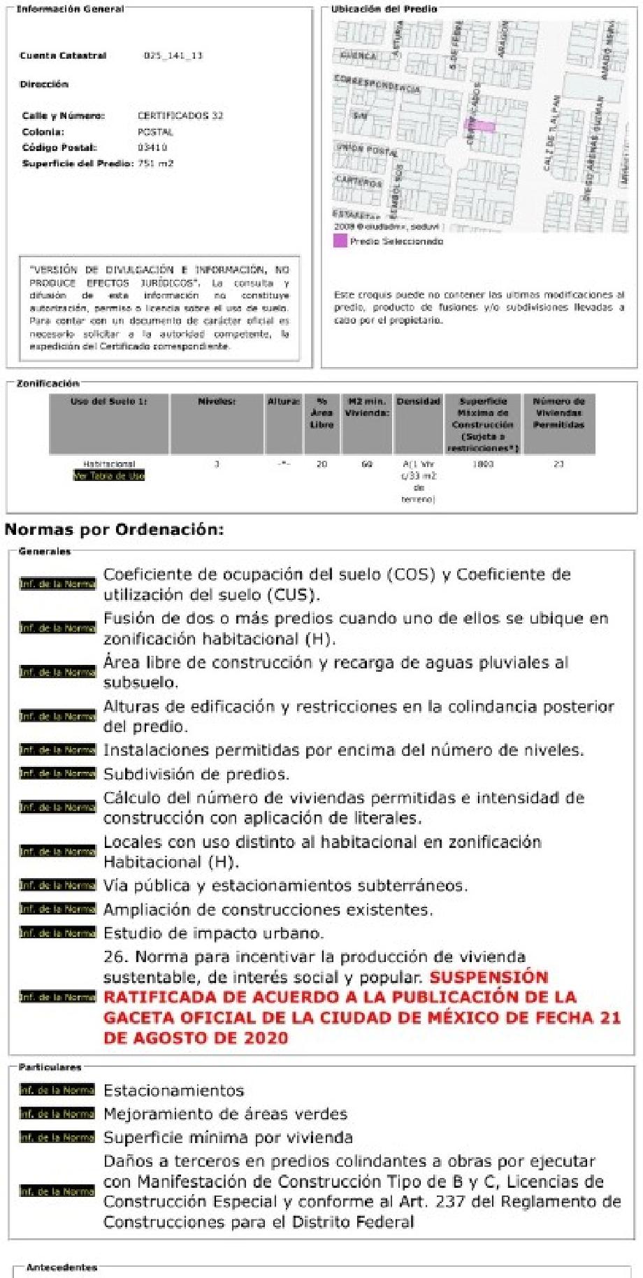 Certificados, Benito Juárez, Ciudad de México, 03410, Mexico, 1 Bedroom Bedrooms, ,Residential,For Sale,Certificados,1626989