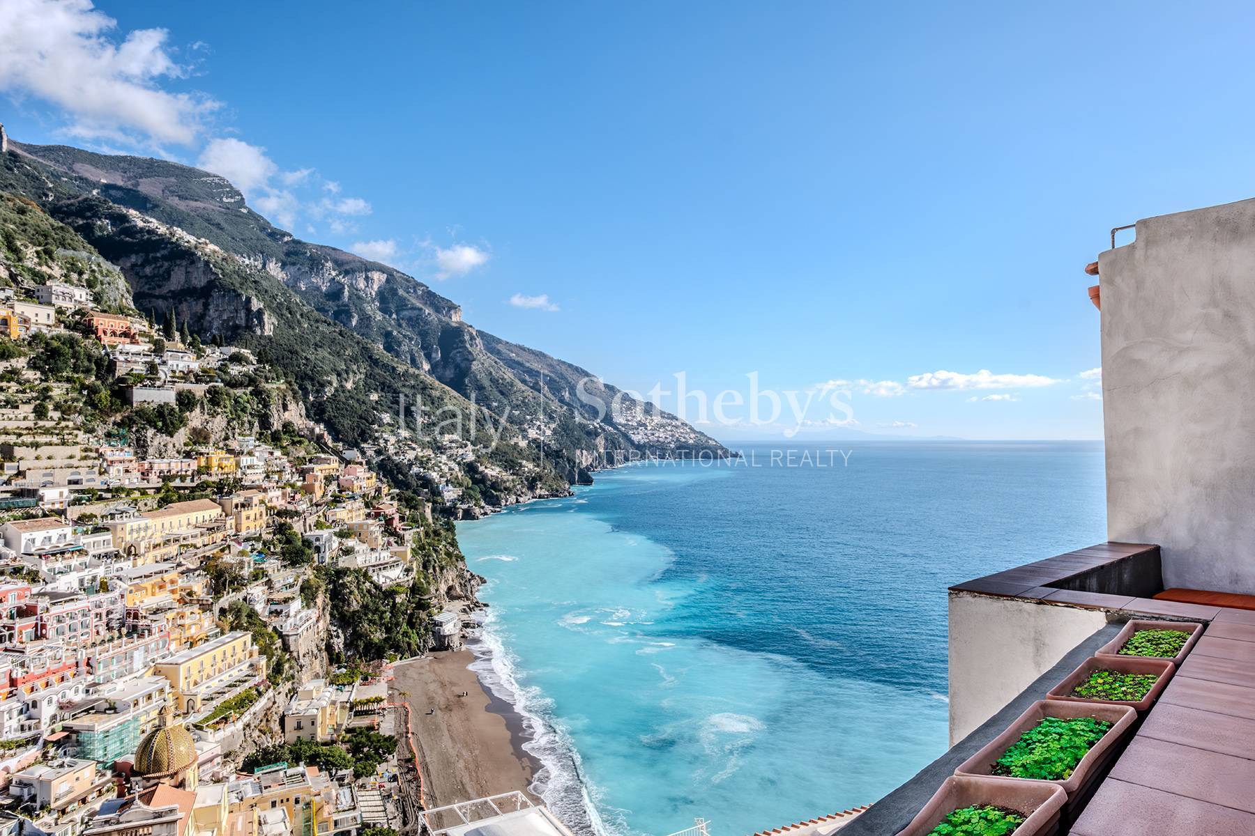  Residence with panoramic views over the beach of Positano - 物件實景