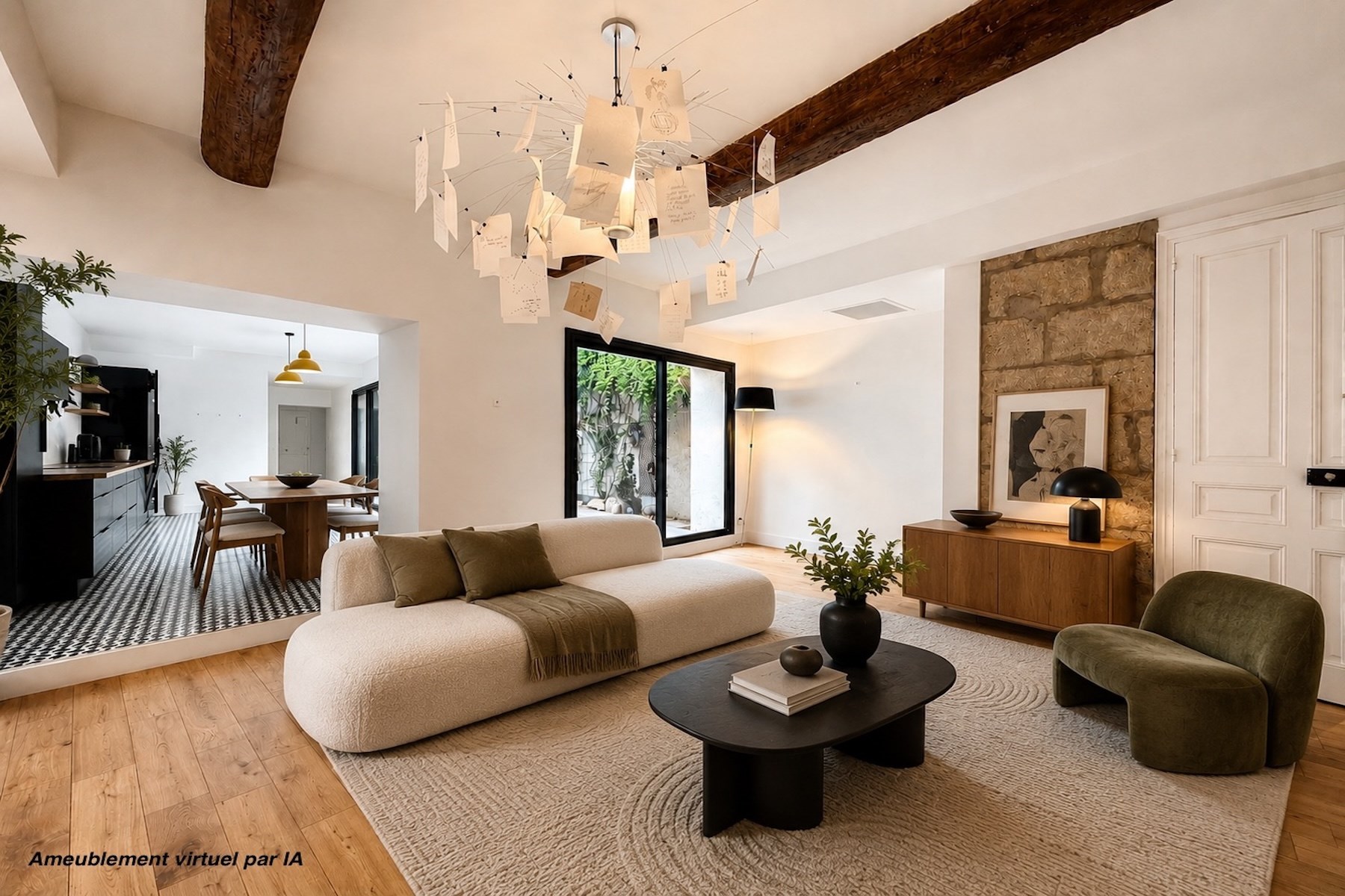  NÎMES CITY CENTRE ELEGANTLY RENOVATED TOWNHOUSE WITH GARAGE, PRIVATE COURTYARD … - 物件實景