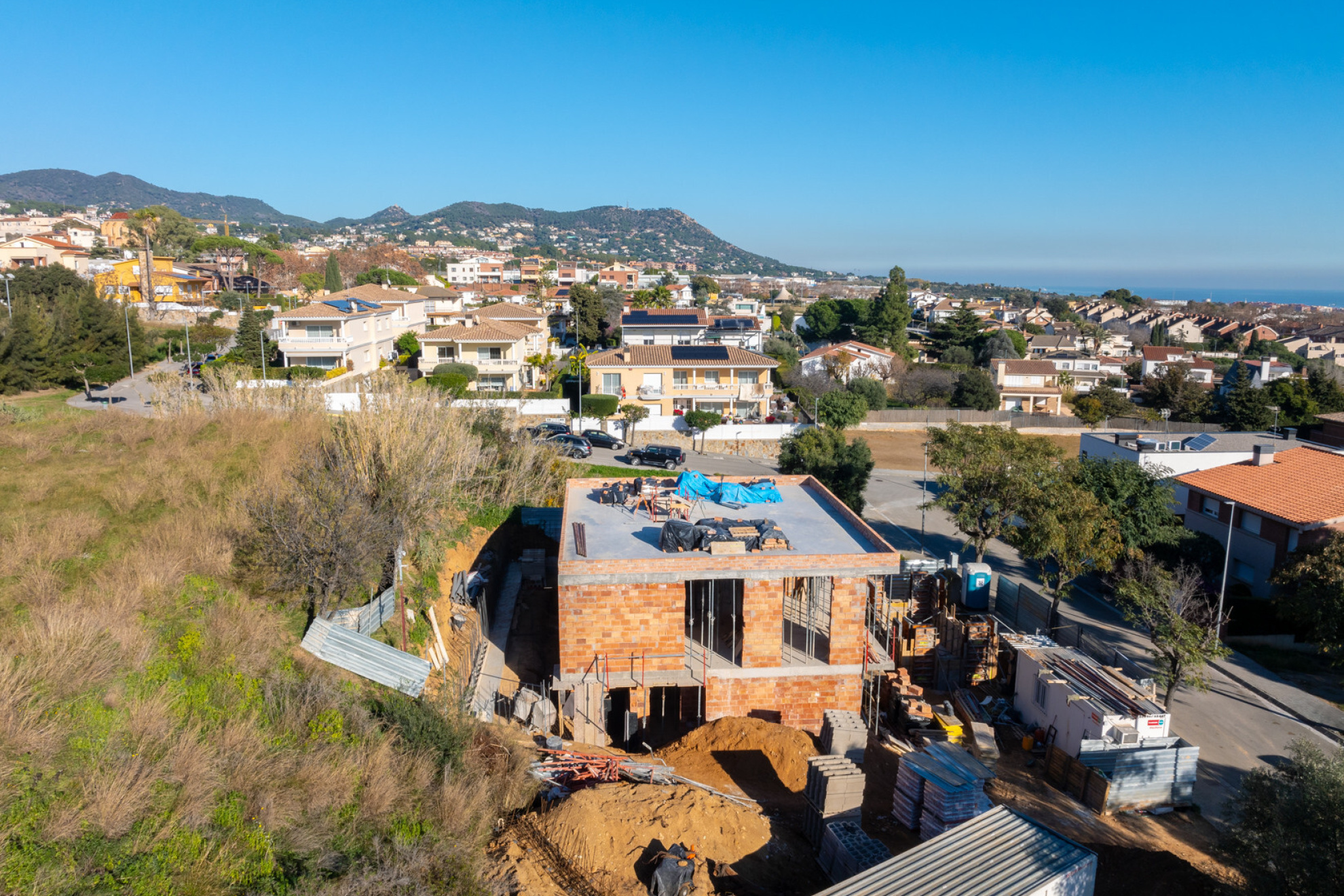  Ecological design house under construction in Vilassar - Costa Barcelona - 物件實景
