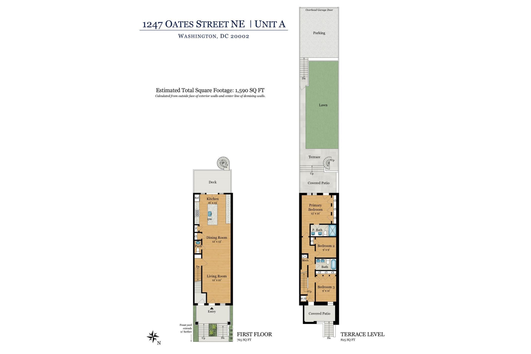  1247 Oates Street NE, Washington, DC, 20002 - 物件實景