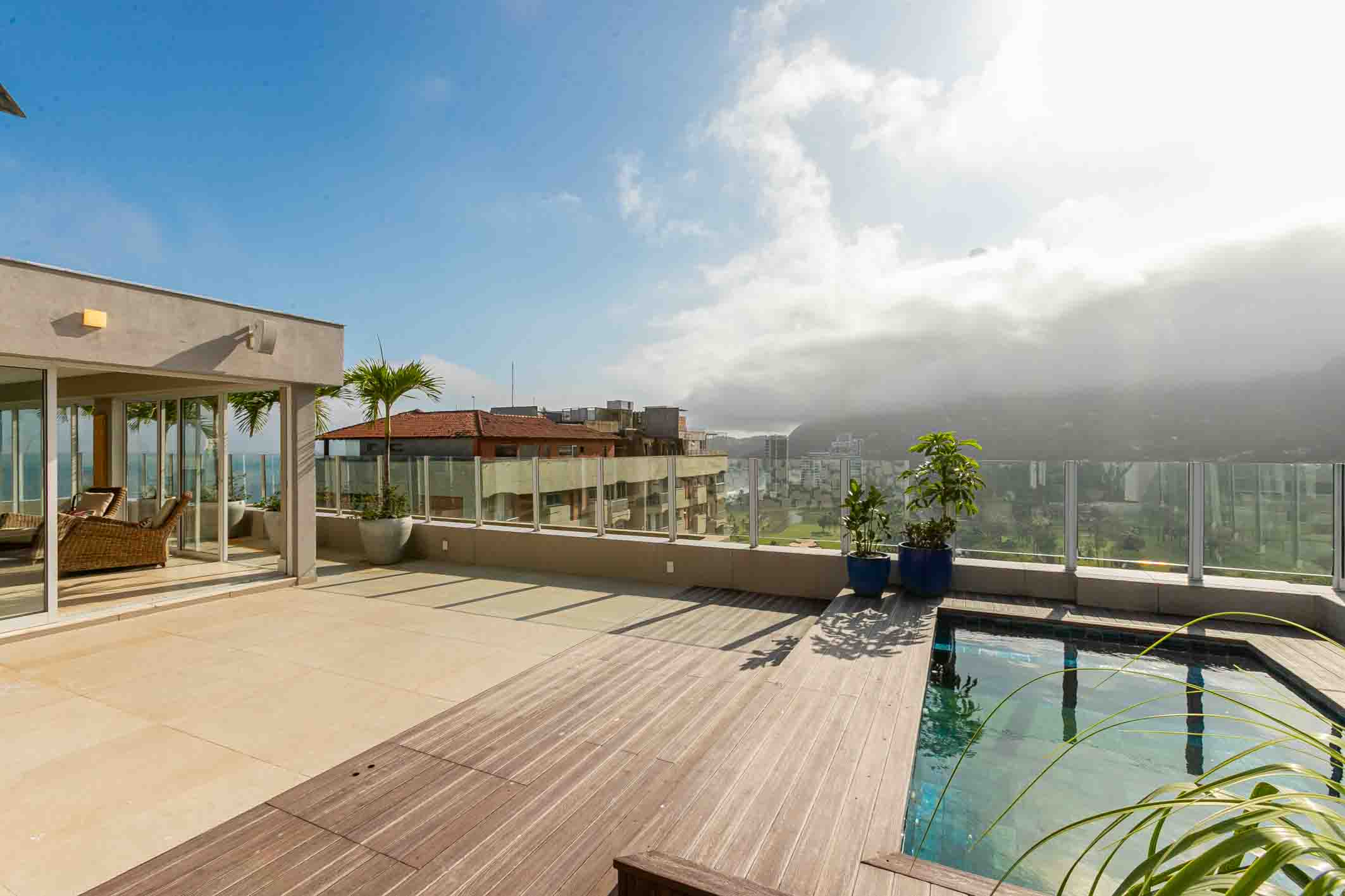  Duplex penthouse with ocean views in São Conrado - 物件實景