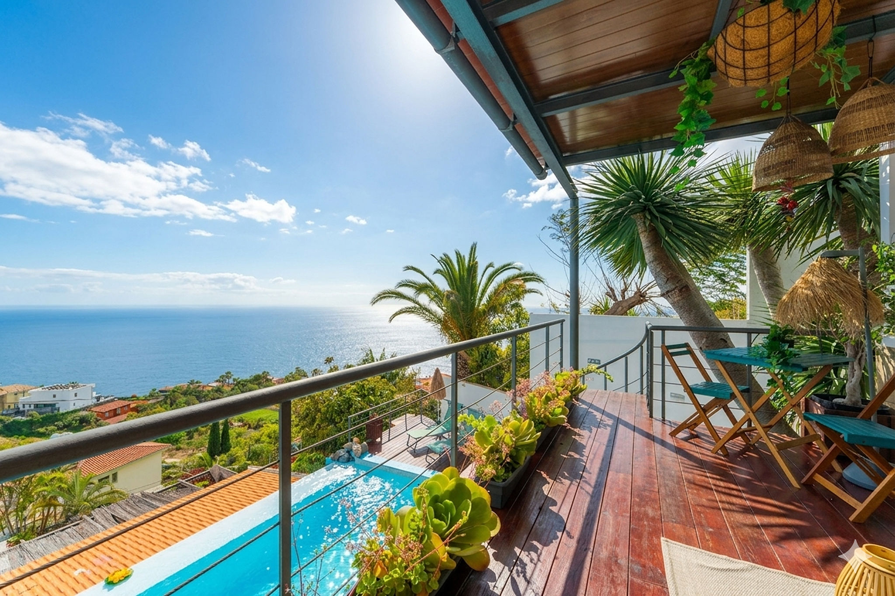  Modern villa with infinity pool in Santa Úrsula, Northern Tenerife - 物件實景