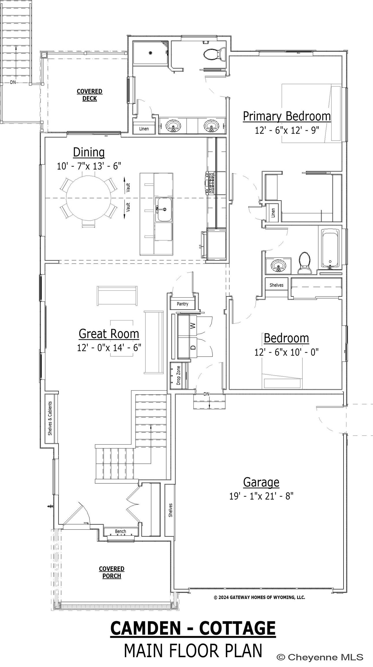 2102 Pack Saddle Rd, Cheyenne, Wyoming, 82007, United States, 2 Bedrooms Bedrooms, ,2 BathroomsBathrooms,Residential,For Sale,2102 Pack Saddle Rd,1655899
