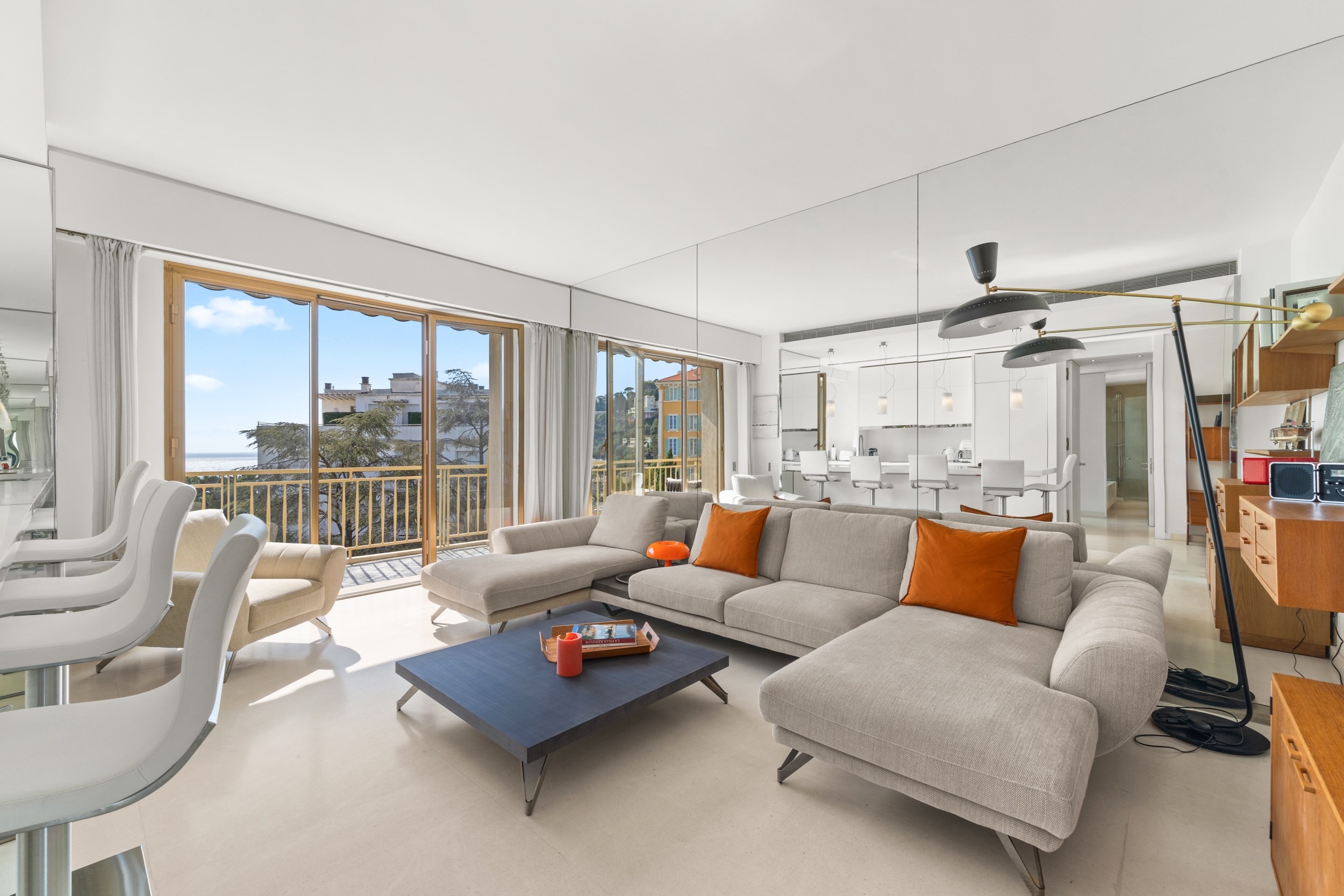  Boulevard Franck Pilatte: sea-view apartment in a prestigious residence with po… - 物件實景