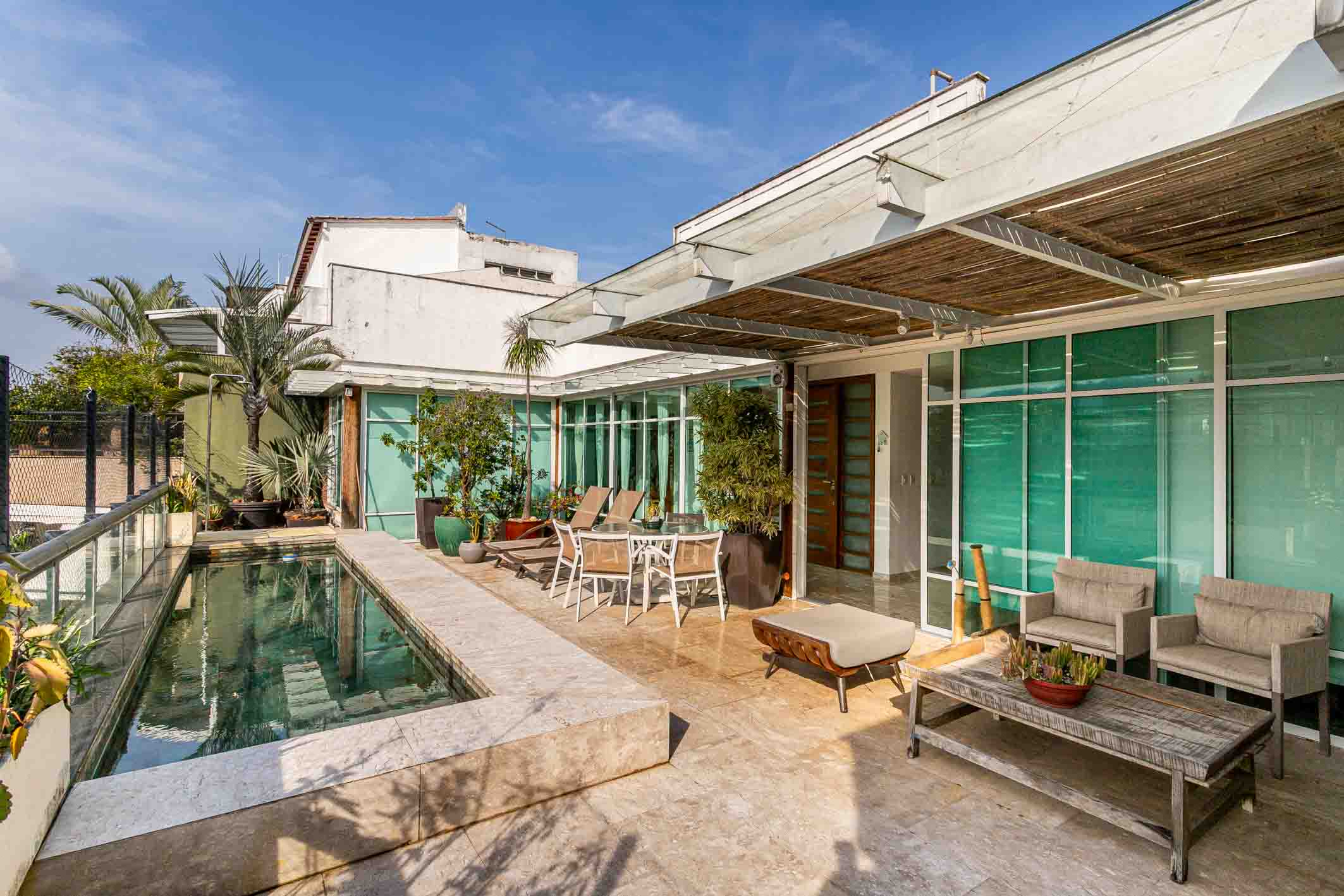  Elegant linear penthouse with private pool in Jardim Oceânico - 物件實景