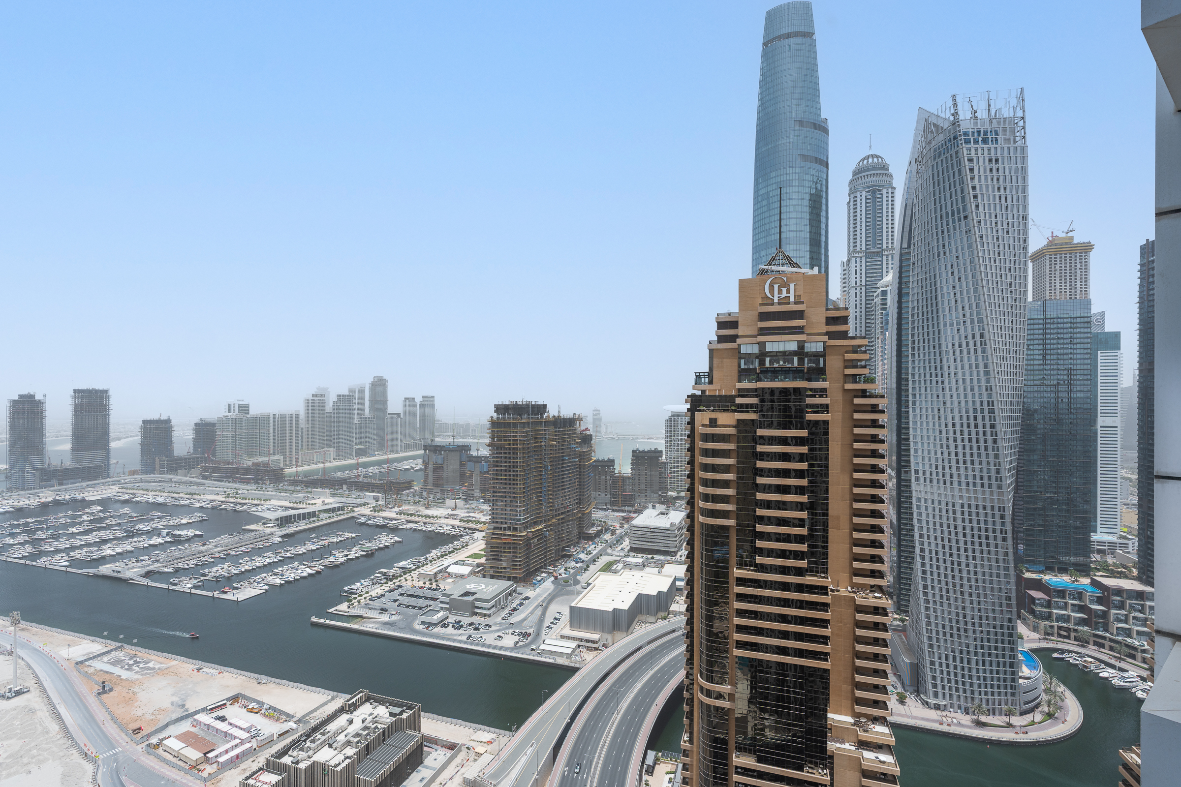  Chic High-Floor Apartment in Dubai Marina - 物件實景