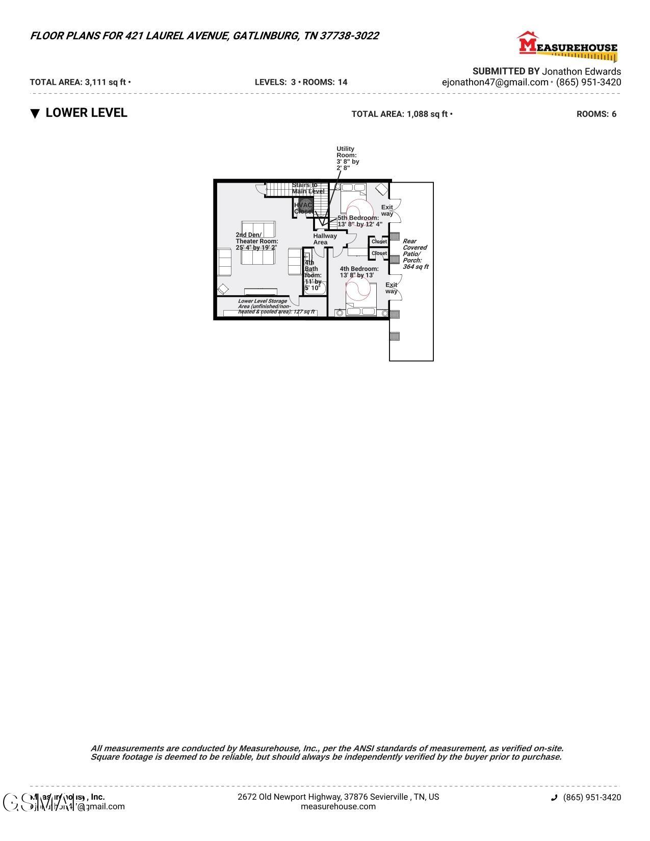 Gatlinburg, Tennessee, 37738, United States, 5 Bedrooms Bedrooms, ,4 BathroomsBathrooms,Residential,For Sale,1835099