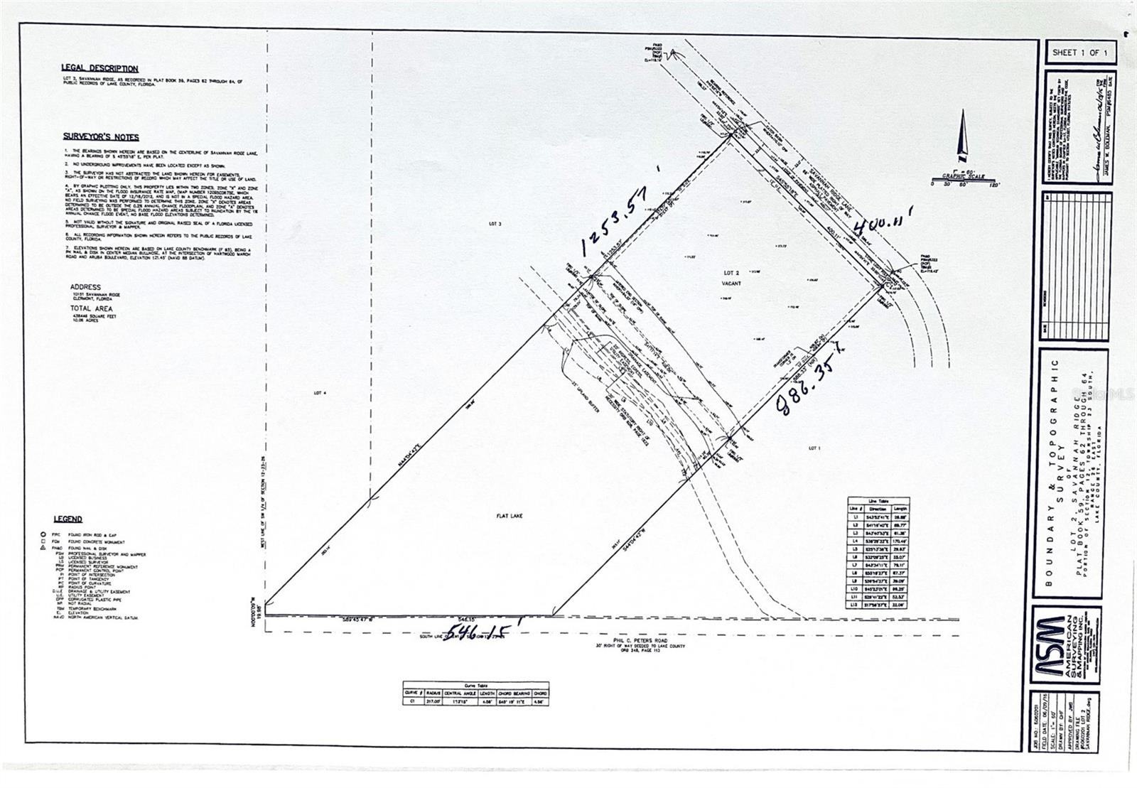10151 Savannah Ridge Lane, WINTER GARDEN, Florida, 34787, United States, ,Land,For Sale,10151 Savannah Ridge Lane,1669245