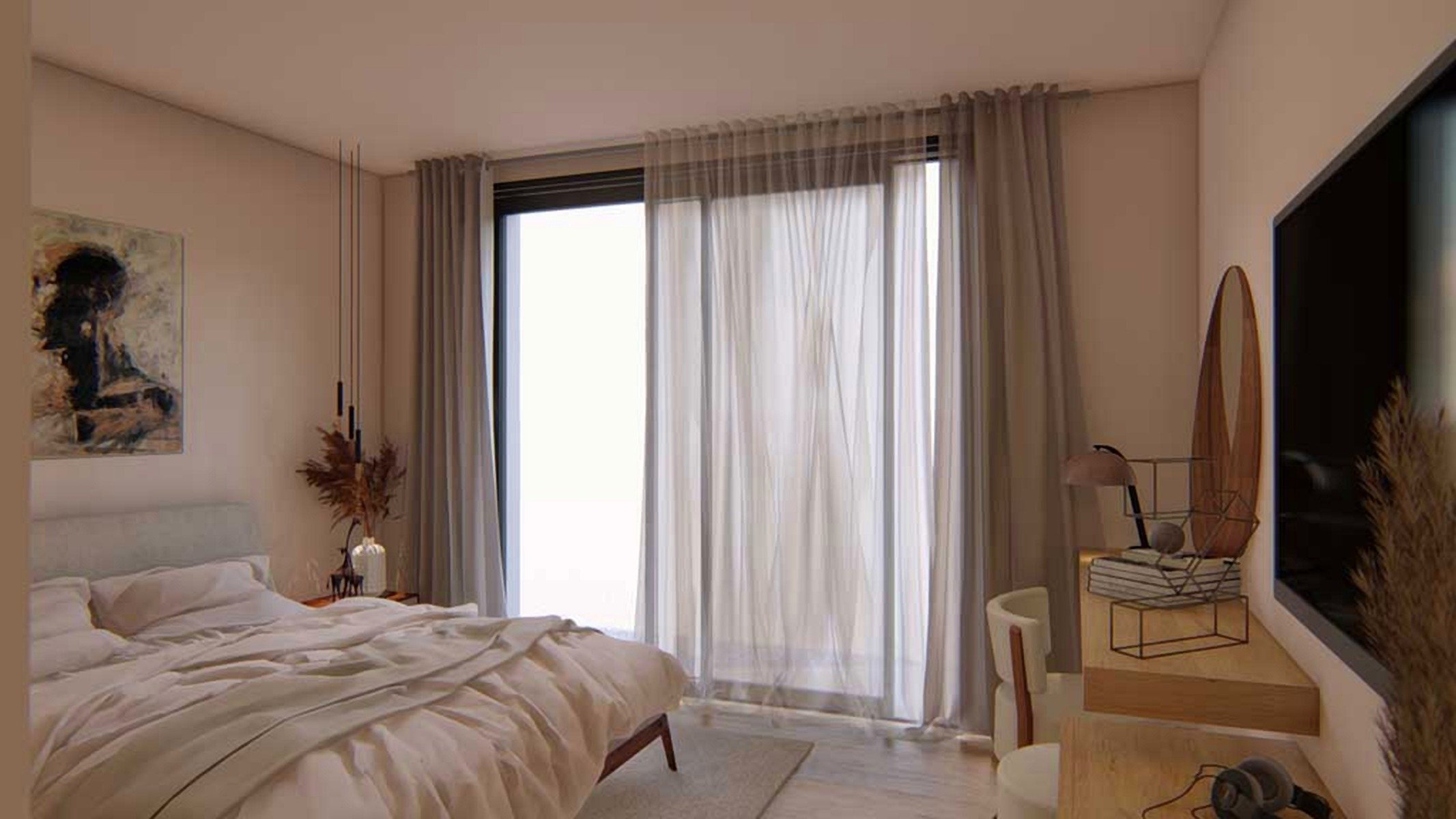  Contemporary One-Bedroom Apartment in Limassol
