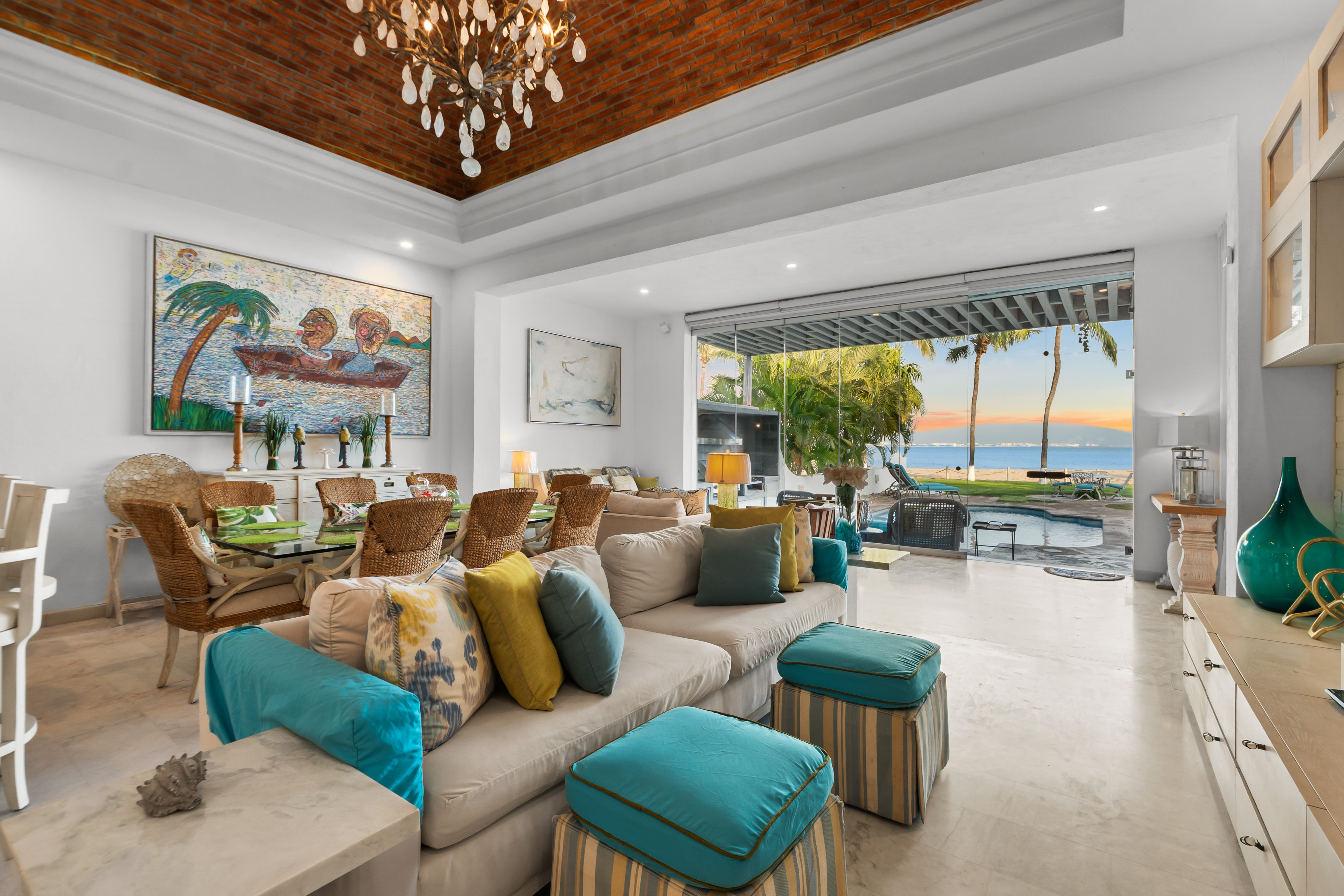  Casa La Puntilla  Oceanfront Residence in La Cruz de Huanacaxtle - 物件實景
