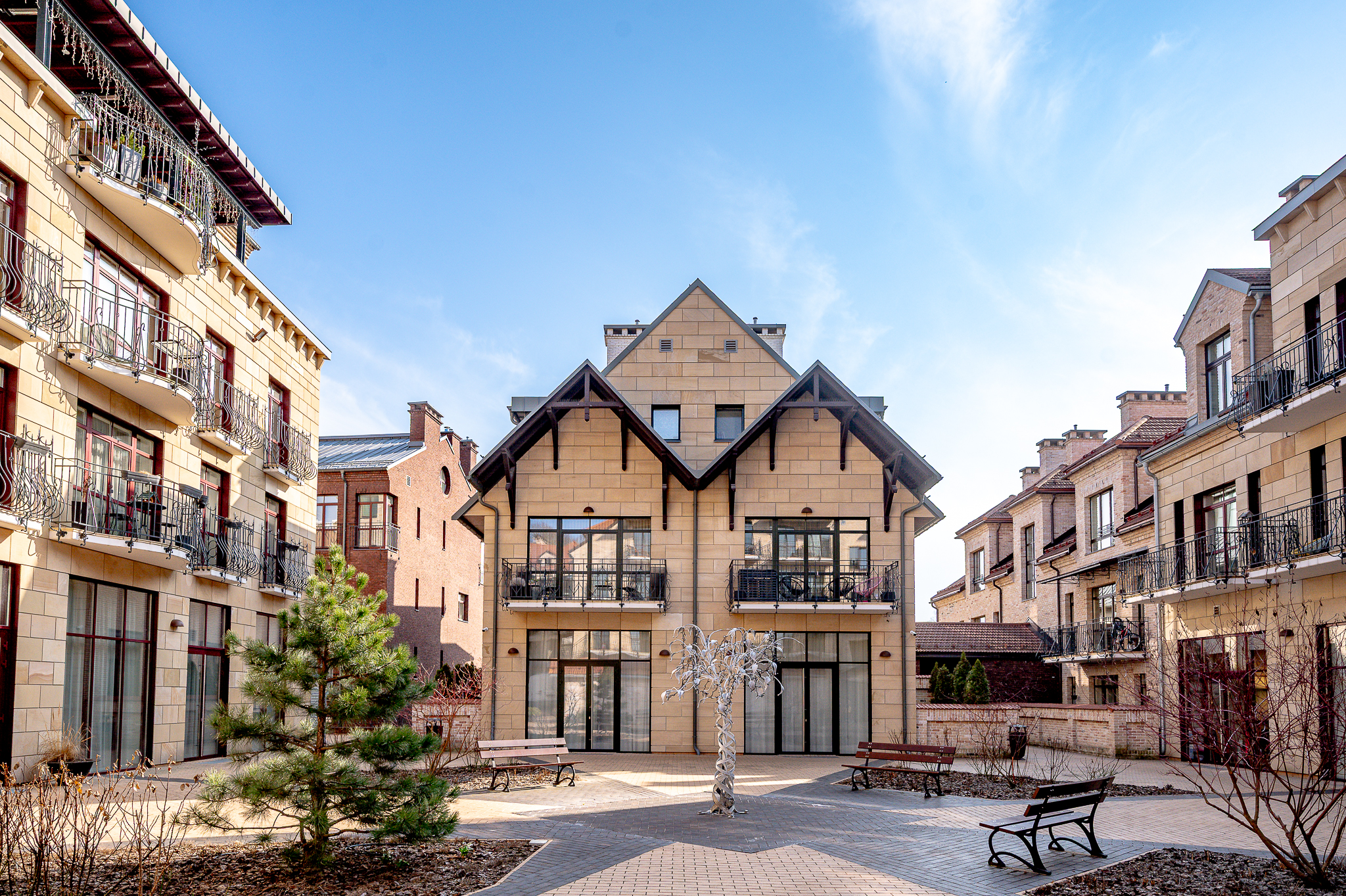  Penthouse on the Užupis riverside with an exclusive interior - 物件實景