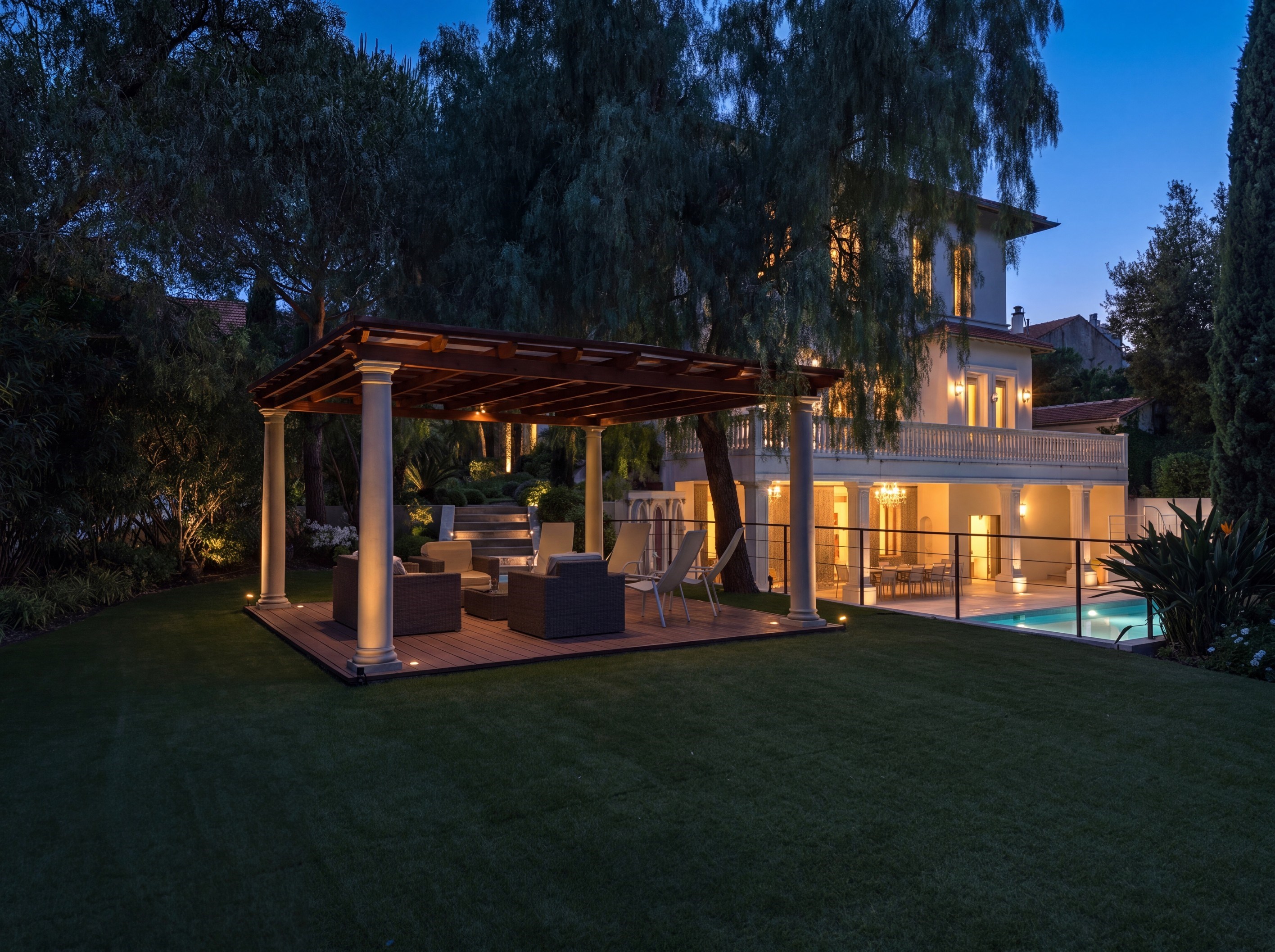  Cannes Saint-Nicolas historic villa with park, pool and guest house walking dis… - 物件實景