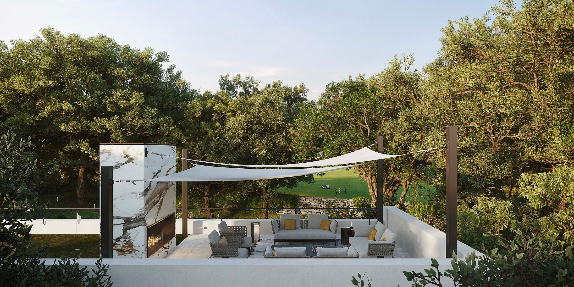  Luxurious Charles Kent-Designed Villa at Valderrama Golf Course, Sotogrande - 物件實景