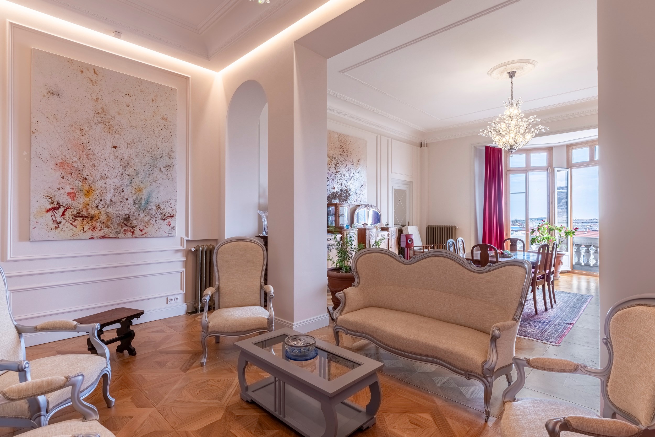  Luxury Belle Époque apartment in Le Majestic, Nice, with 260 sqm of living space - 物件實景