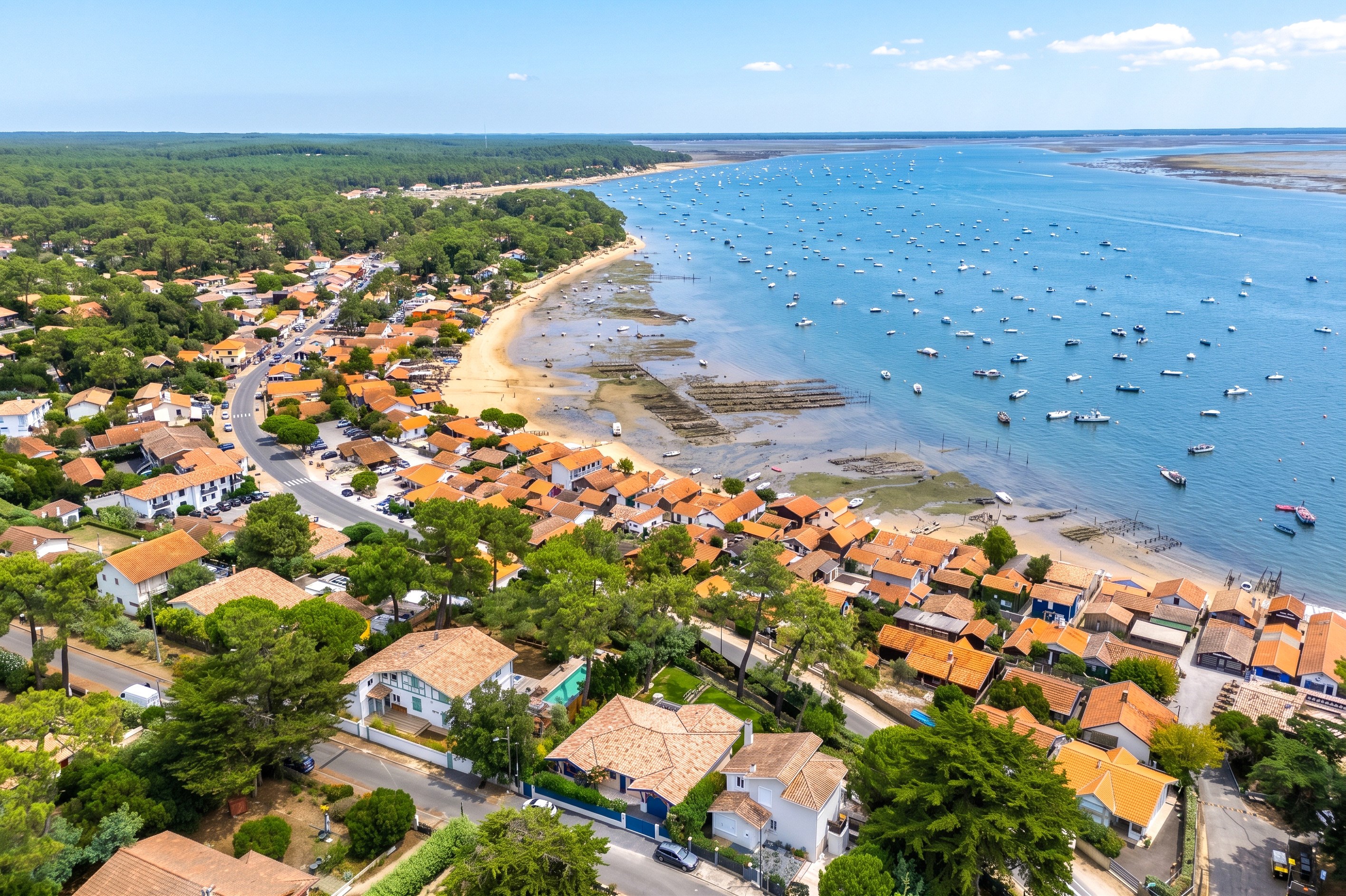  CAP FERRET  PENINSULA - FULLY RENOVATED VILLA WITH PANORAMIC VIEW ONTO THE BASIN - 物件實景
