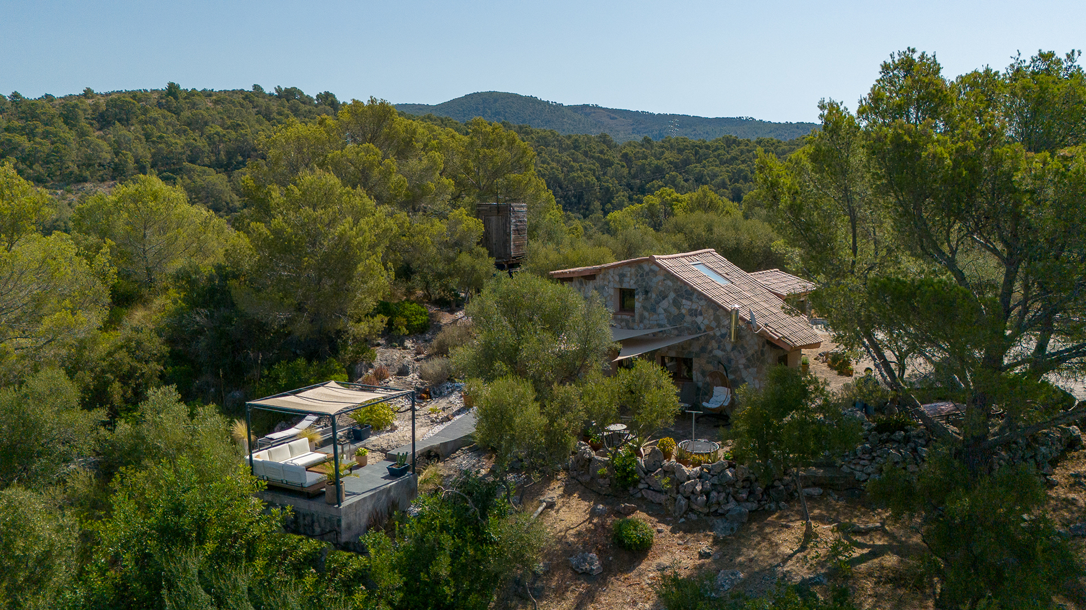  Land with panoramic views and 3 small buildings in Bunyola - 物件實景