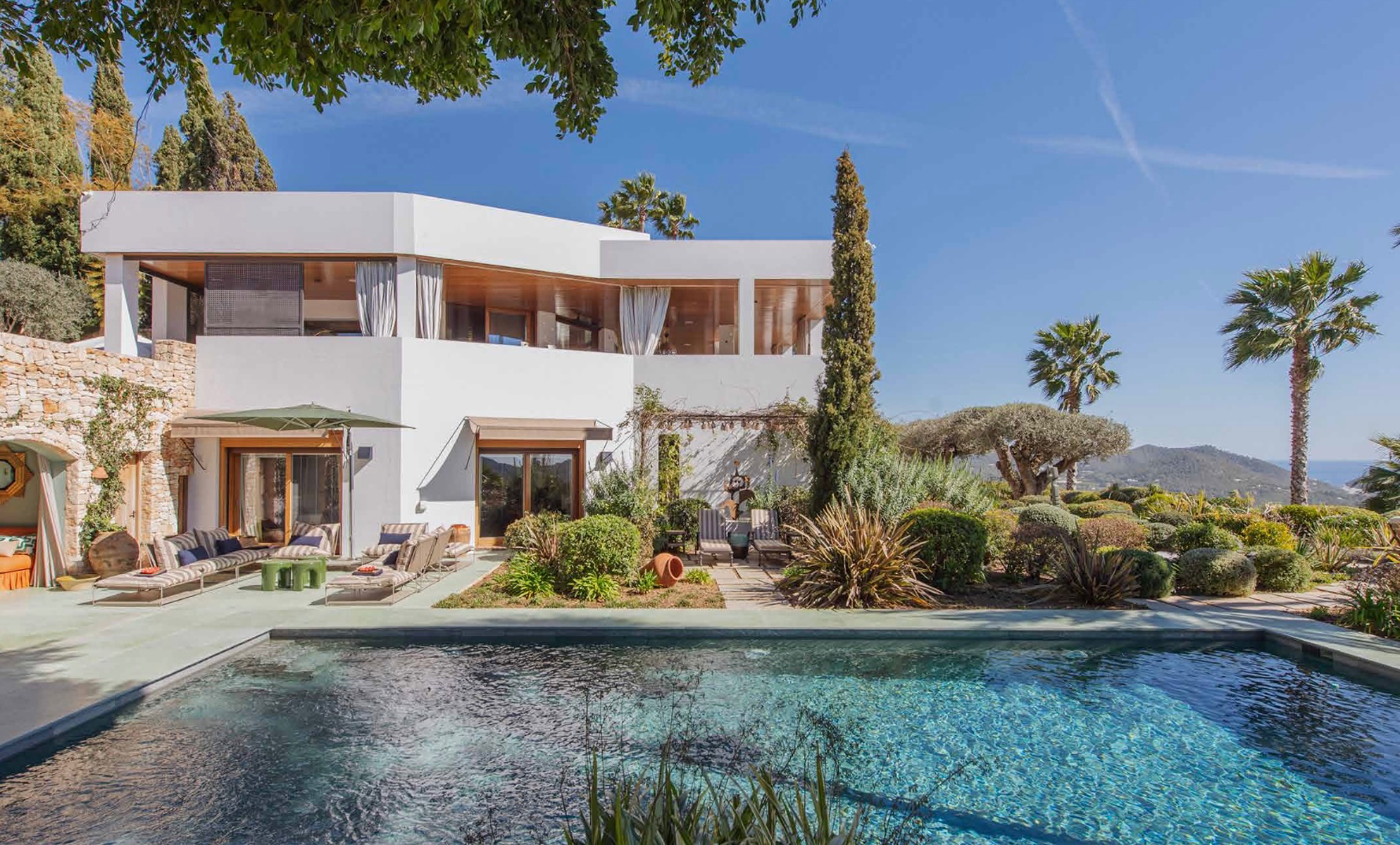  Villa with sea and mountain views of Ibiza - 物件實景