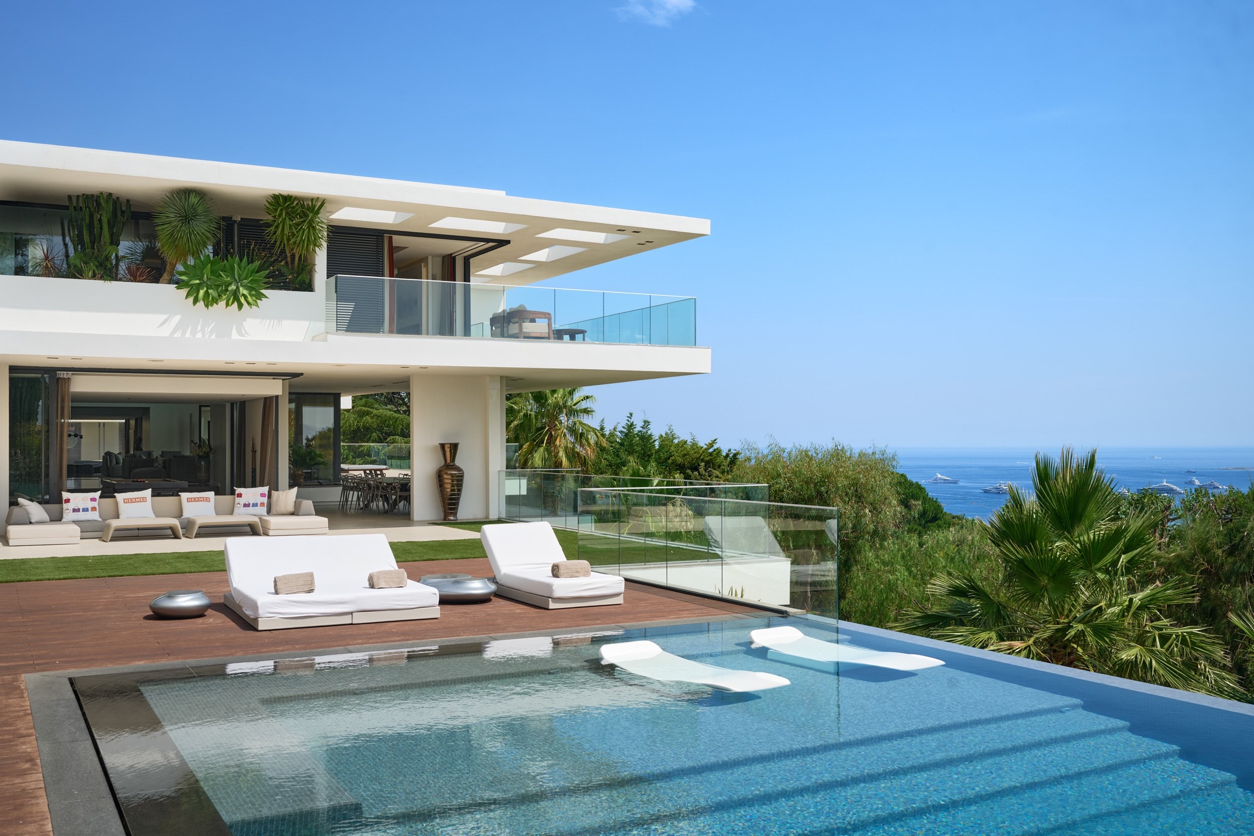  Contemporary luxury estate with panoramic sea views in Cannes Californie - 物件實景