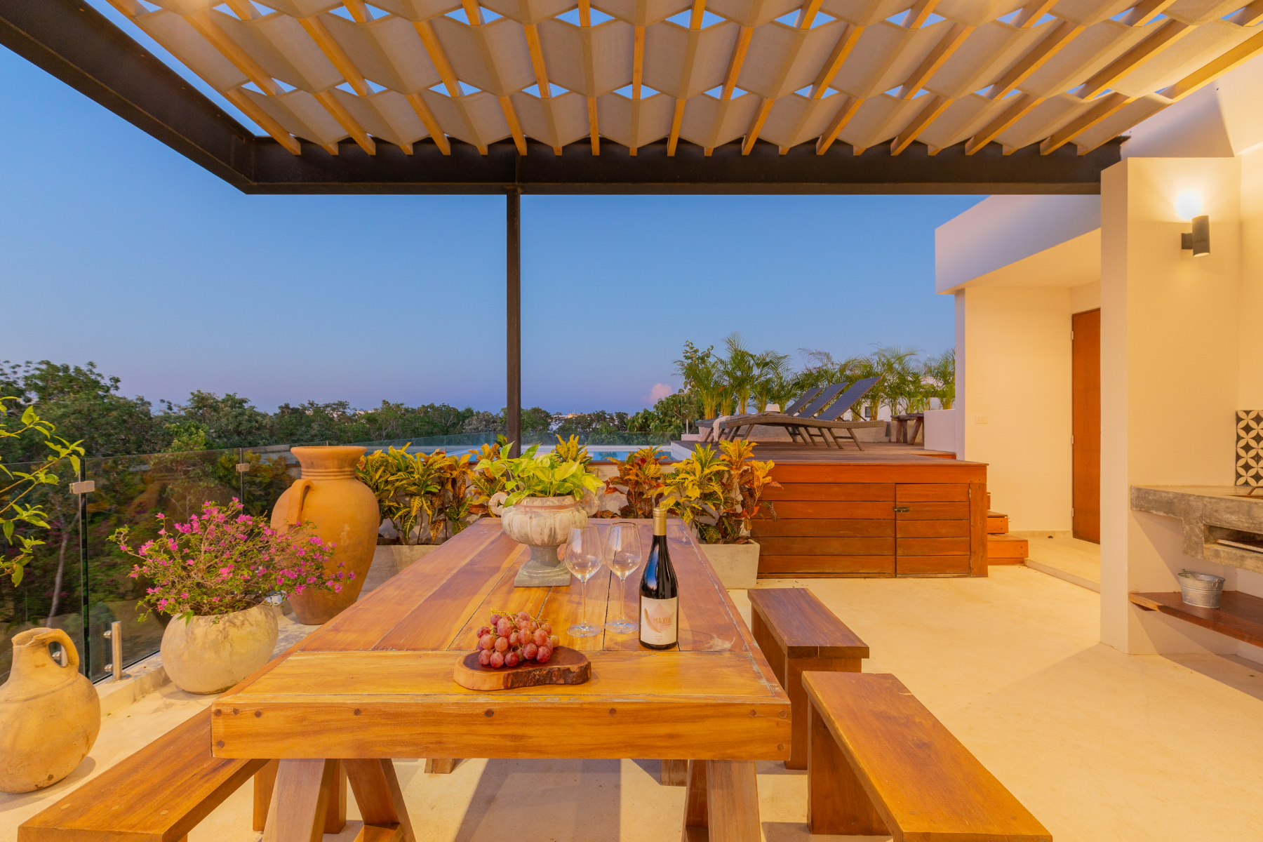  Panoramic View PH in Tulum  Modern Sophisticated Harmony - 物件實景
