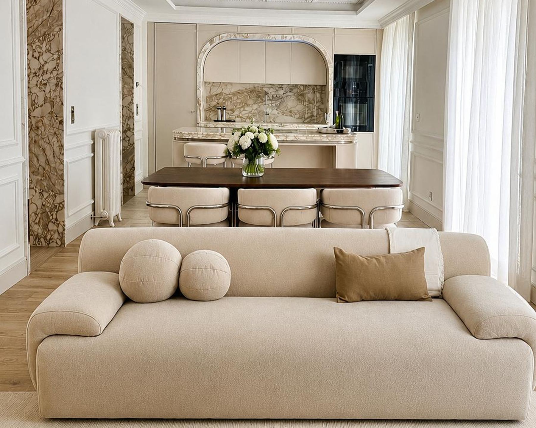  Contemporary Flat in Barrio de Salamanca, Madrid - 物件實景