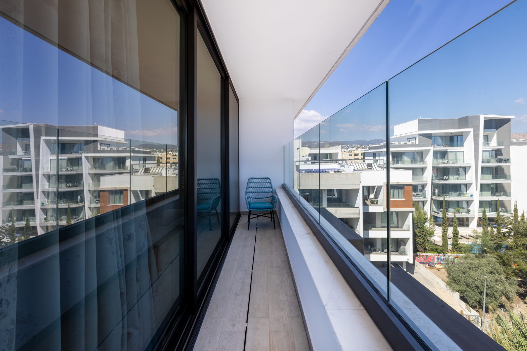  Three Bedroom Penthouse with Underfloor Heating in Germasogeia, Limassol - 物件實景
