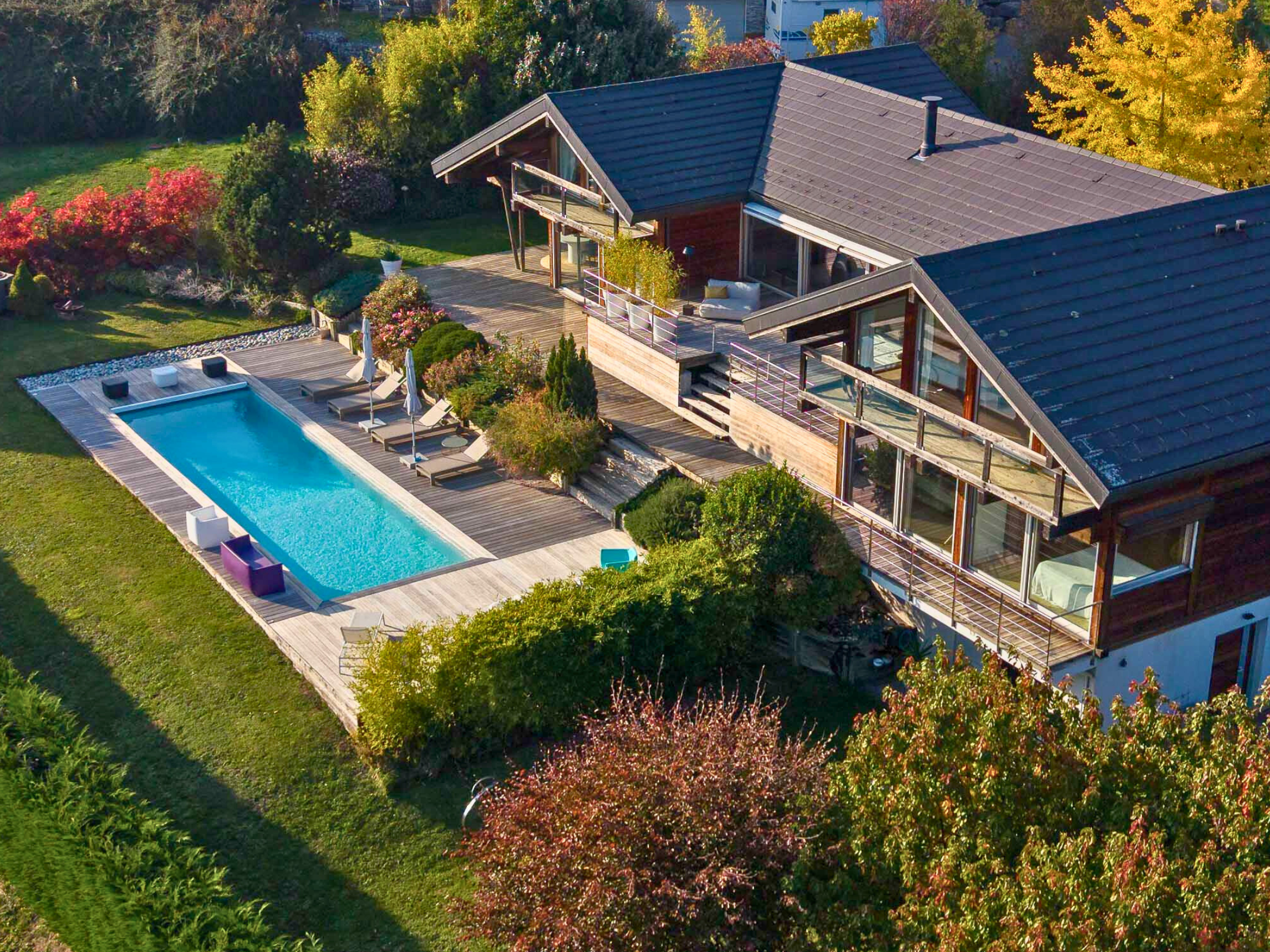  Contemporary Elegance and Alpine Art of Living Overlooking Lake Annecy - 物件實景