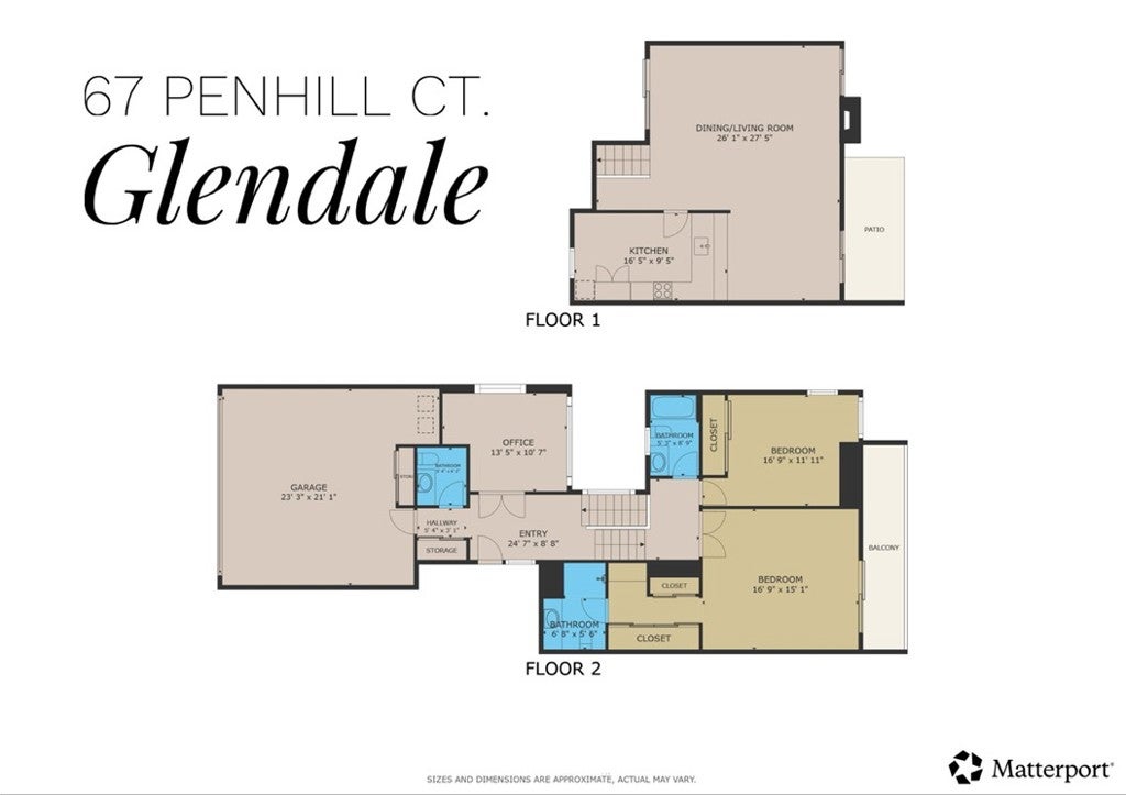 Glendale, California, 91206, United States, 2 Bedrooms Bedrooms, ,3 BathroomsBathrooms,Residential,For Sale,1941682