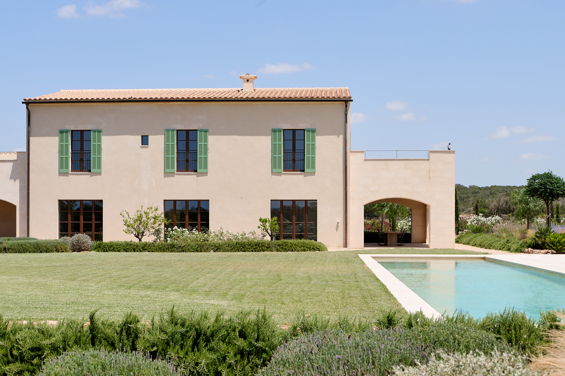  Estate with spa pool and Mediterranean gardens in Campos - 物件實景