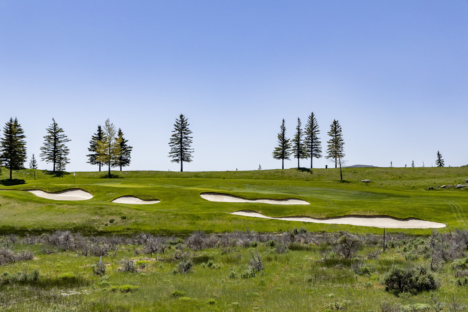  South-facing, Flat Lot on the 4th Green at Glenwild with Ski Resort Views - 物件實景