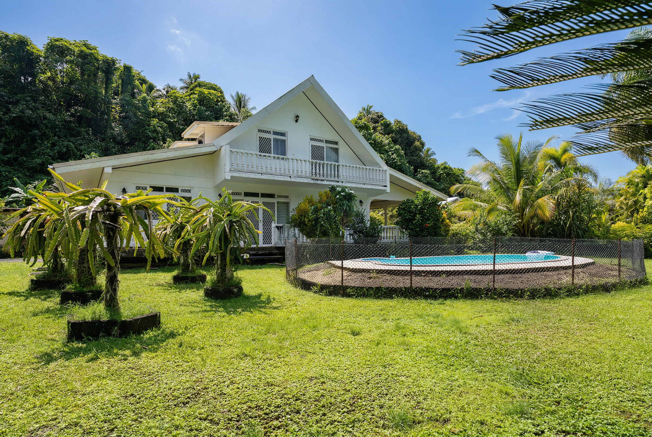  Raiatea – Taputapuatea – Peaceful Haven with Mountain Views, Pool and Tropical … - 物件實景