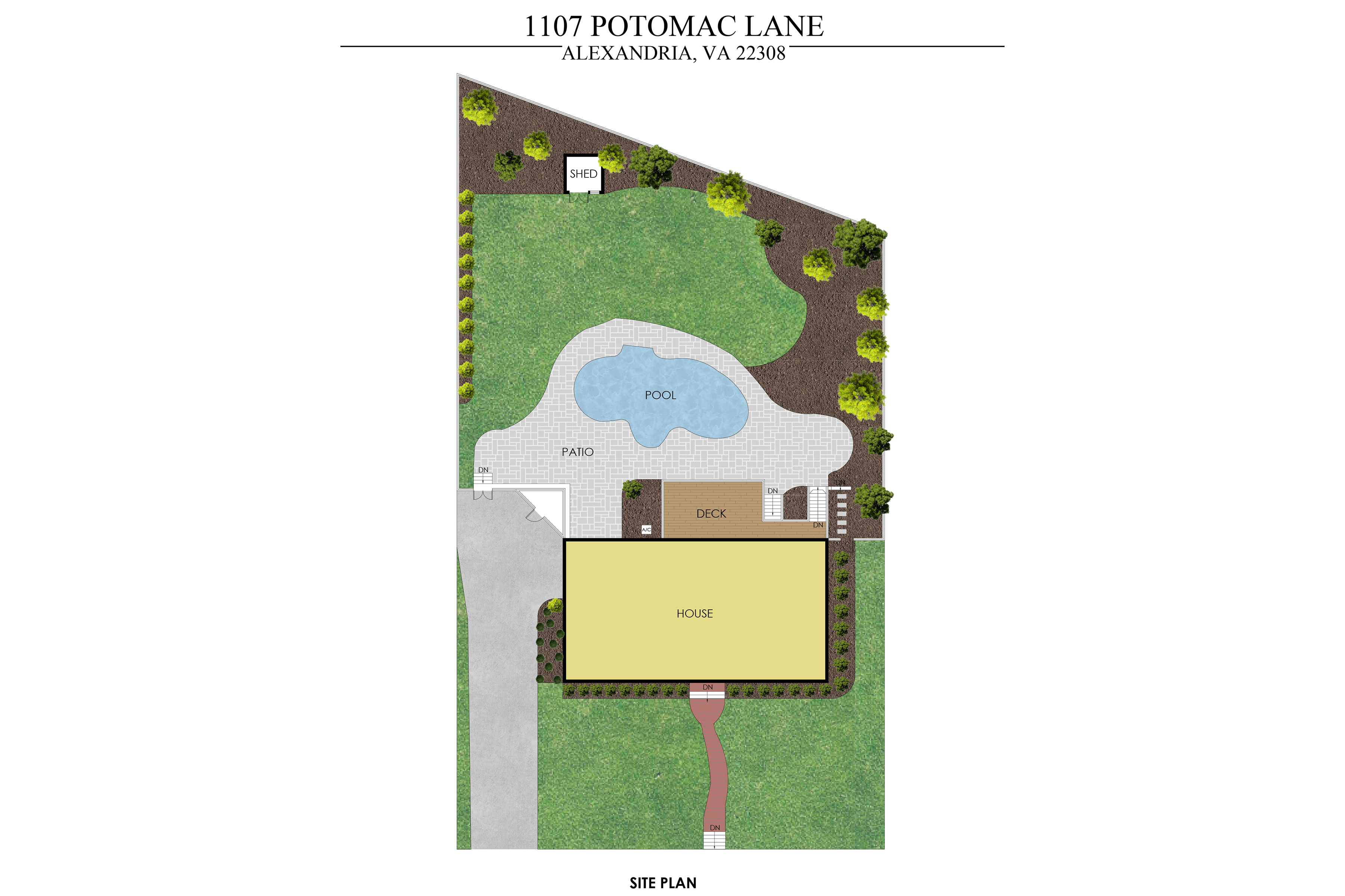  1107 Potomac Lane, Alexandria, VA, 22308 - 物件實景
