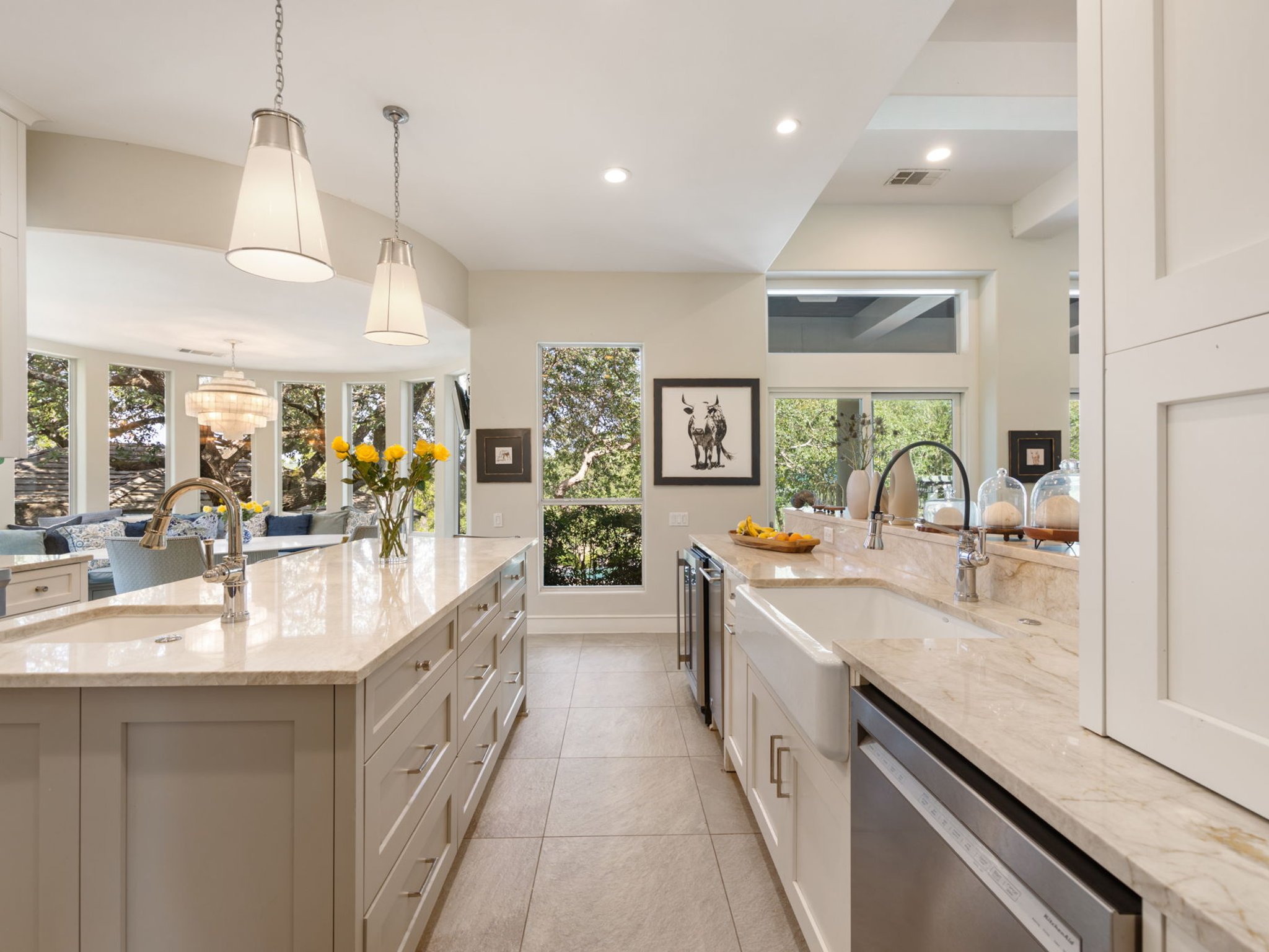  Private 2+ Acre Barton Creek Estate with Hill Country Views, Pool & Guest House - 物件實景
