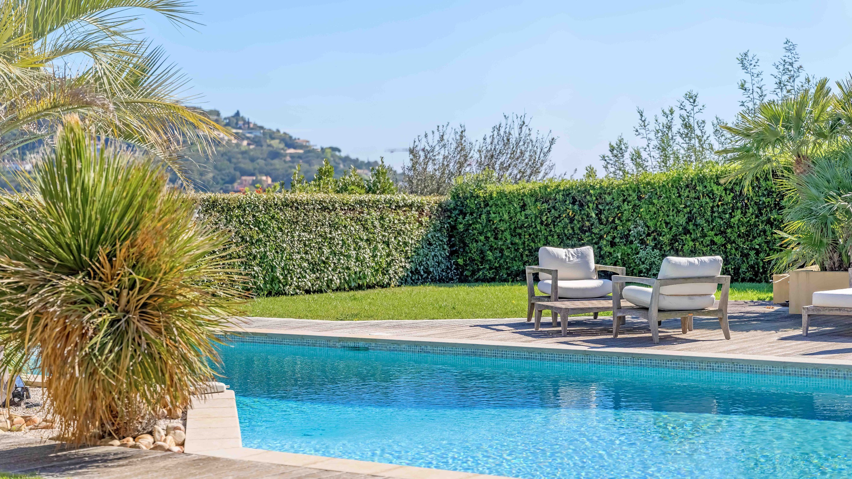  Sole agent listing: Villa with pool and sea view - Gulf of Saint-Tropez - 物件實景
