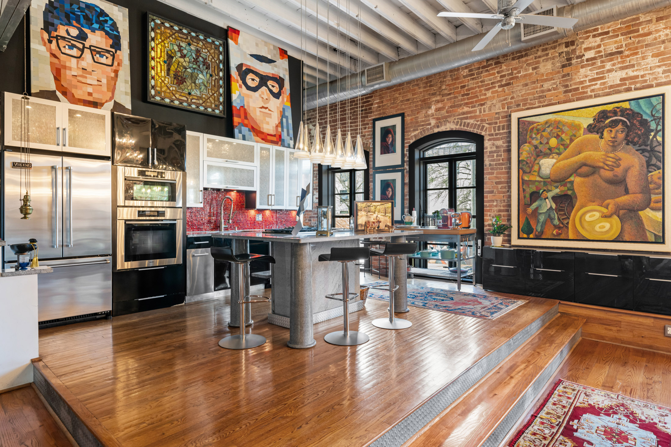  Extraordinary 1925 Landmark Live-Work Building in the Heart of Castleberry Hill - 物件實景
