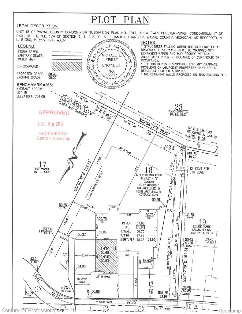 Canton, Michigan, 48187, United States, 5 Bedrooms Bedrooms, ,6 BathroomsBathrooms,Residential,For Sale,1908049