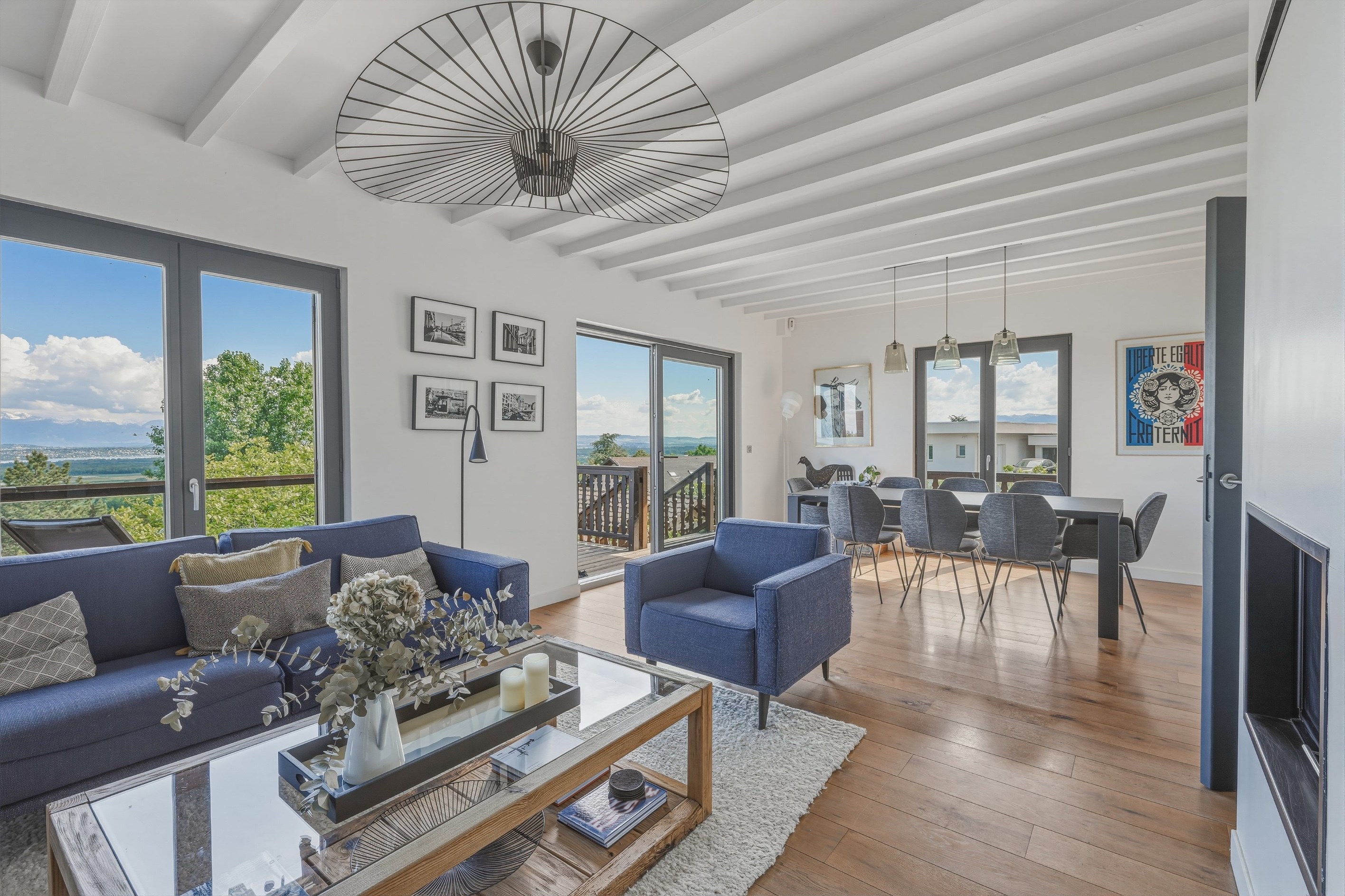  Exceptional Property with Panoramic Views over Lake Geneva and the Alps - 物件實景