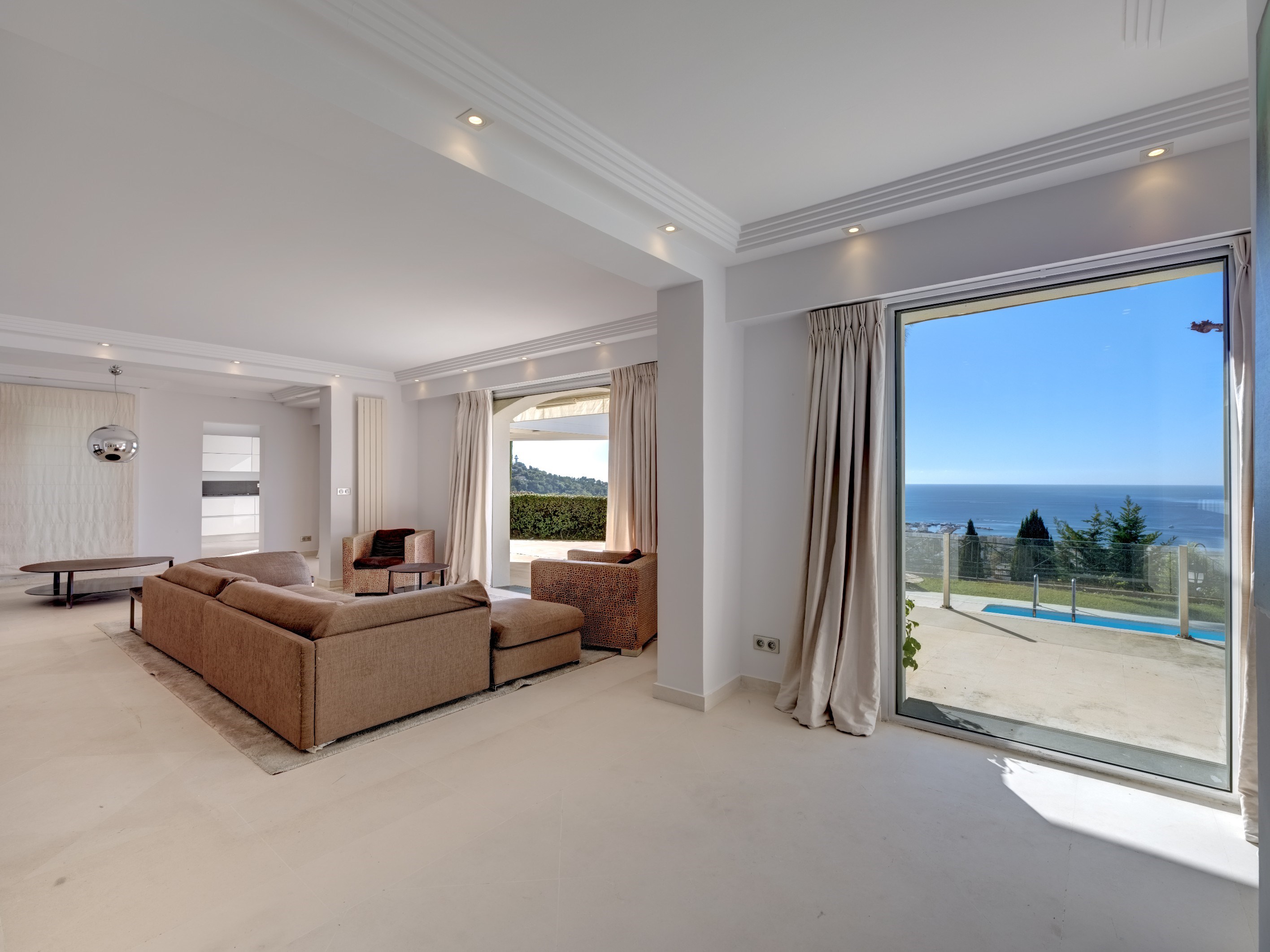  Cannes villa 211 sqm panoramic sea view Lérins Islands secure estate with pool - 物件實景