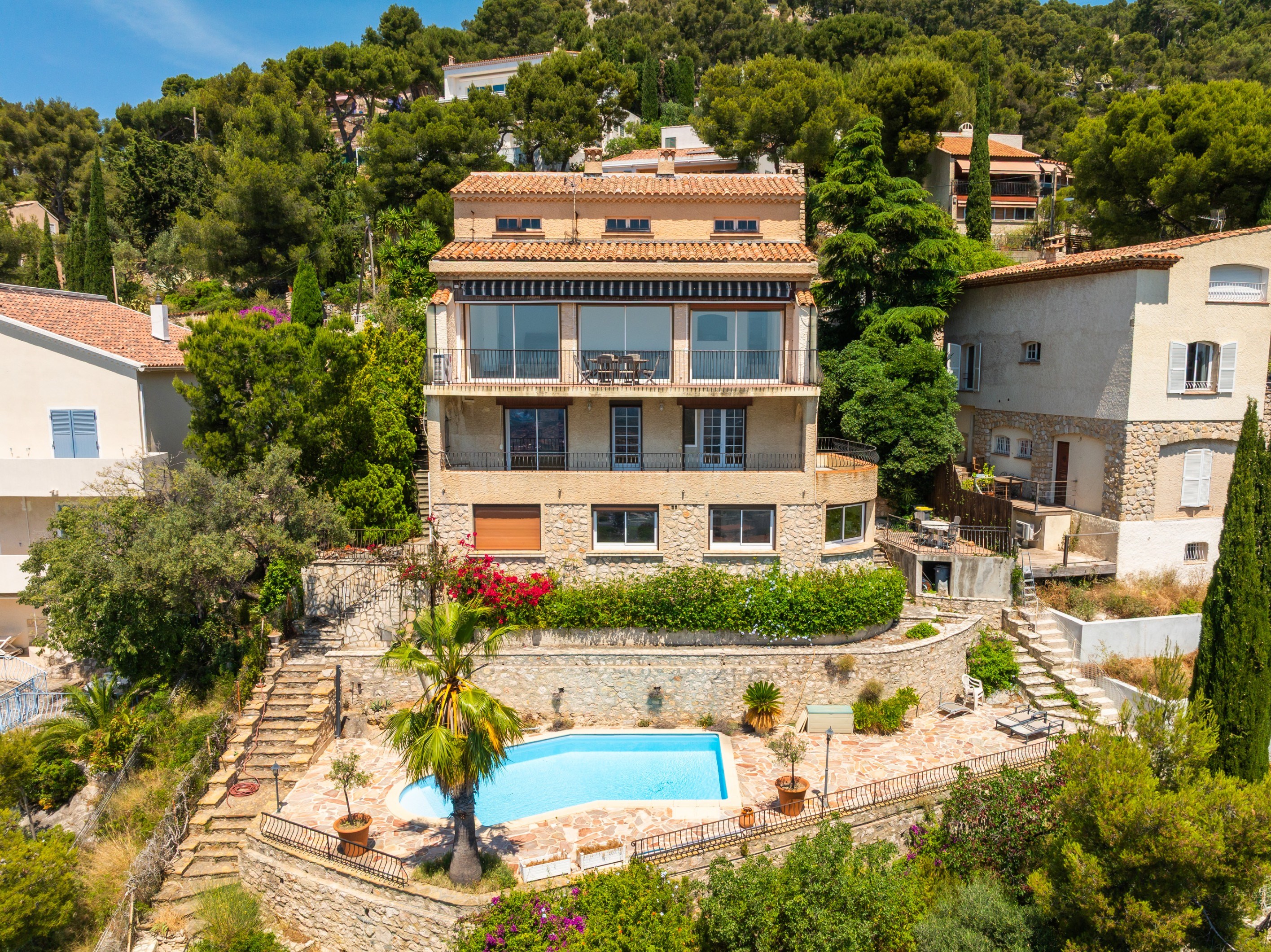  Toulon, Faron – House with Panoramic Sea View - 物件實景