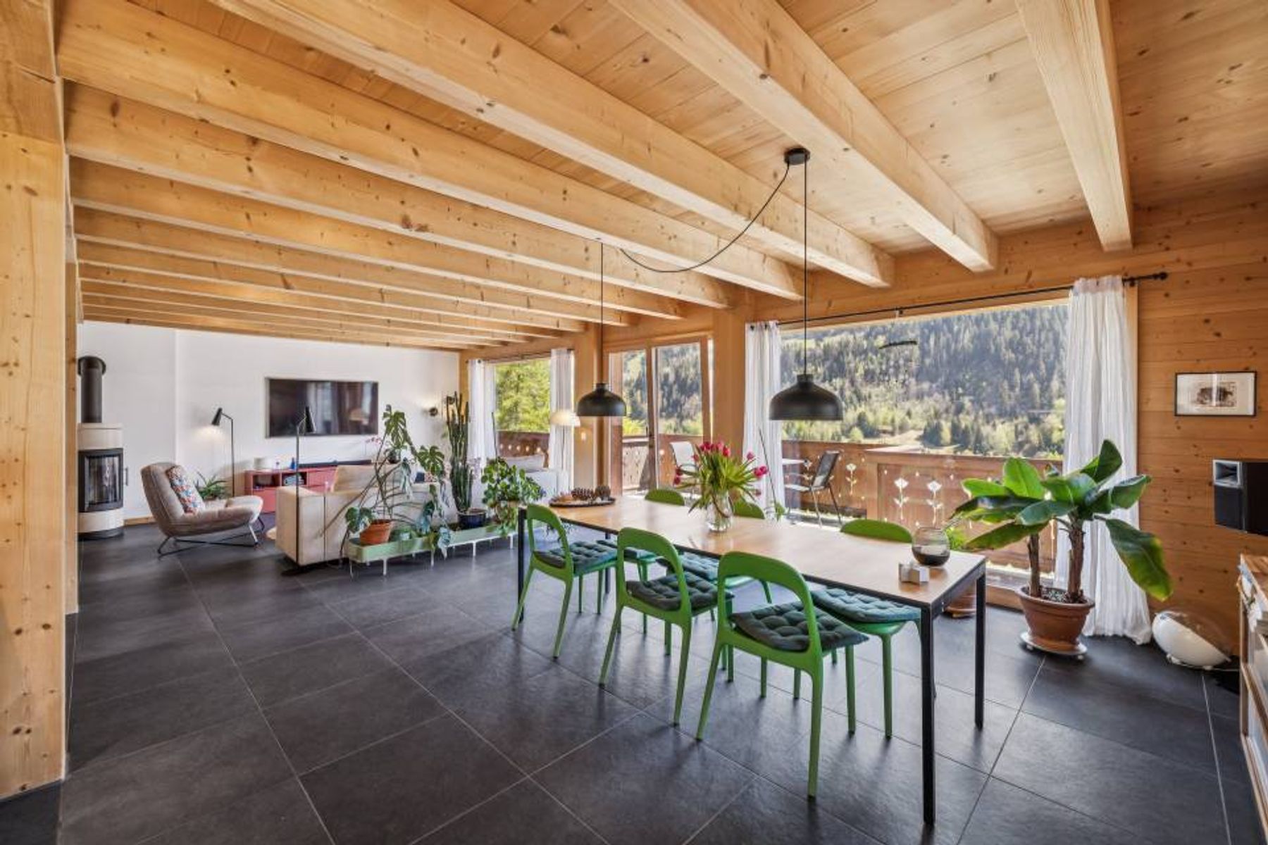  Magnificent chalet with breathtaking views of the Dents du Midi mountains - 物件實景