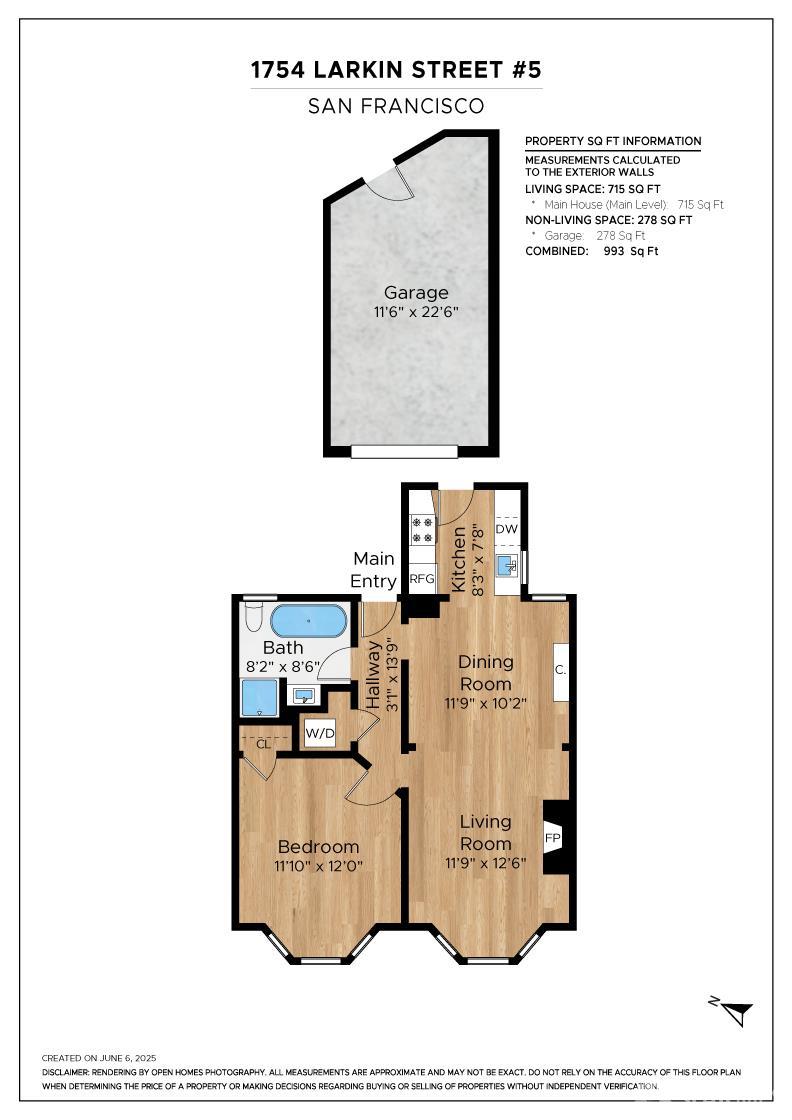 San Francisco, California, 94109, United States, 1 Bedroom Bedrooms, ,1 BathroomBathrooms,Residential,For Sale,1941812