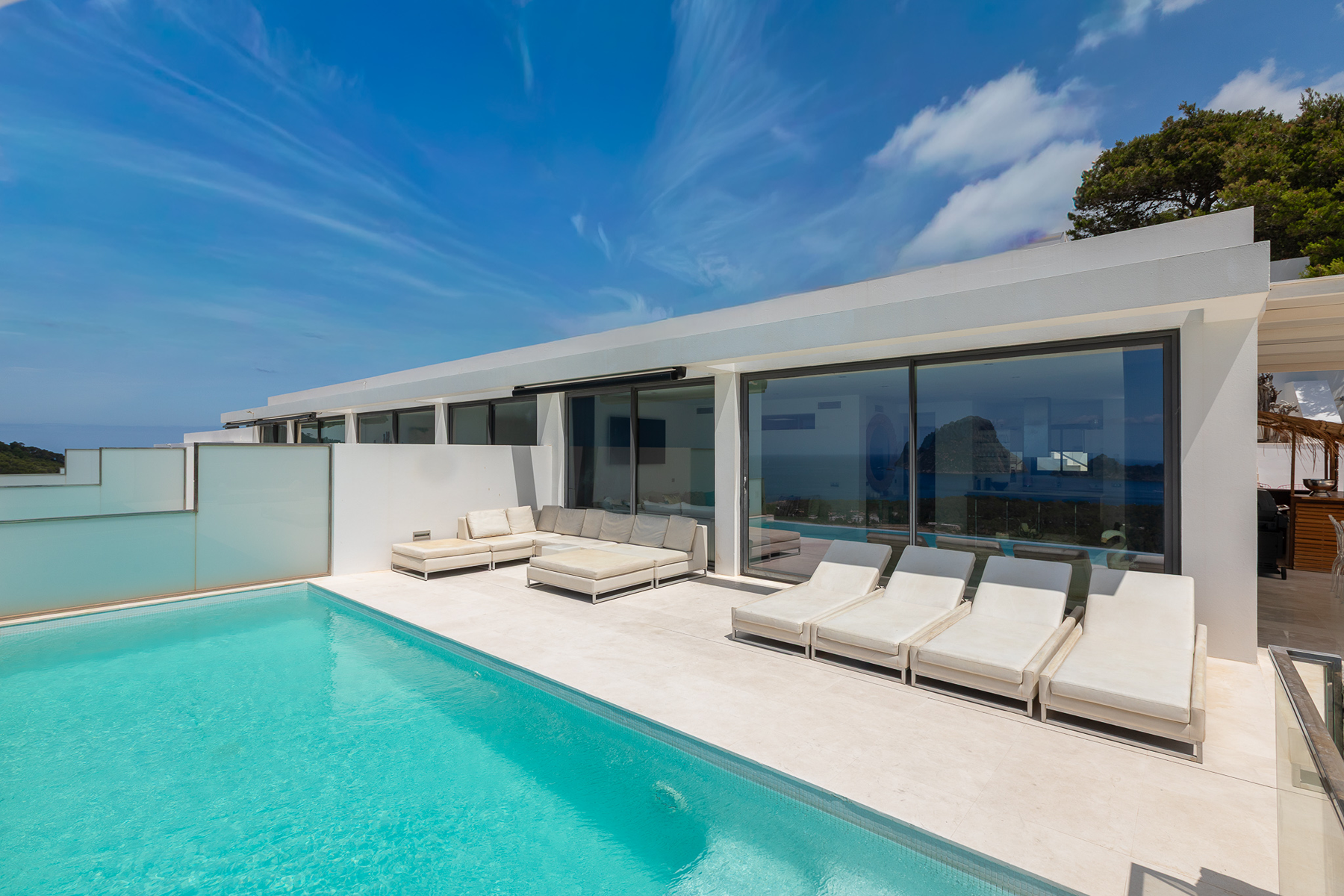  Modern villa with sea views in Cala Carbo, Ibiza - 物件實景