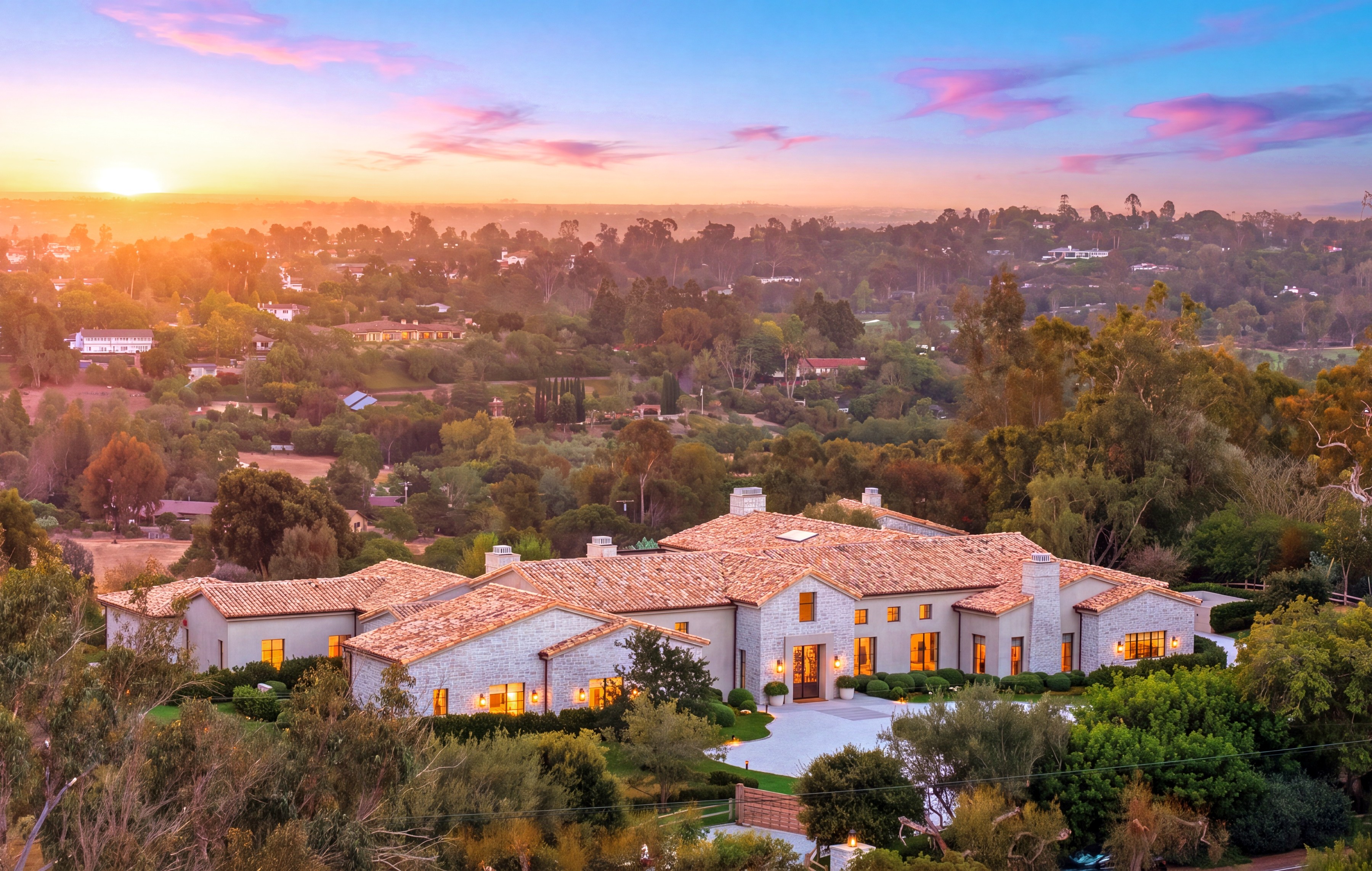  17845 Via De Fortuna, Rancho Santa Fe, CA 92067 - 物件實景