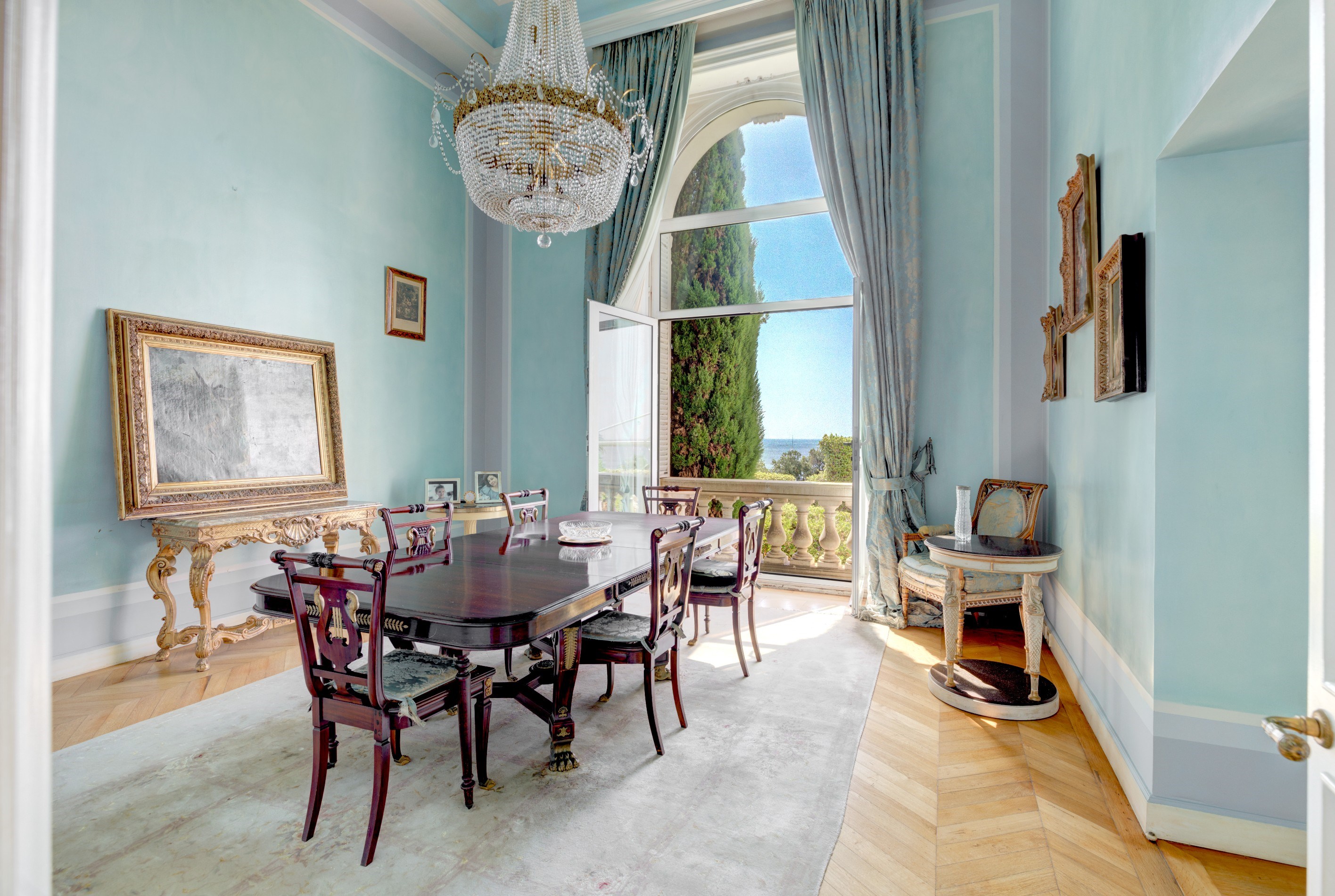  Luxury Cannes Apartment for Sale, Stunning Sea Views, Villa Menier, Private Pool - 物件實景