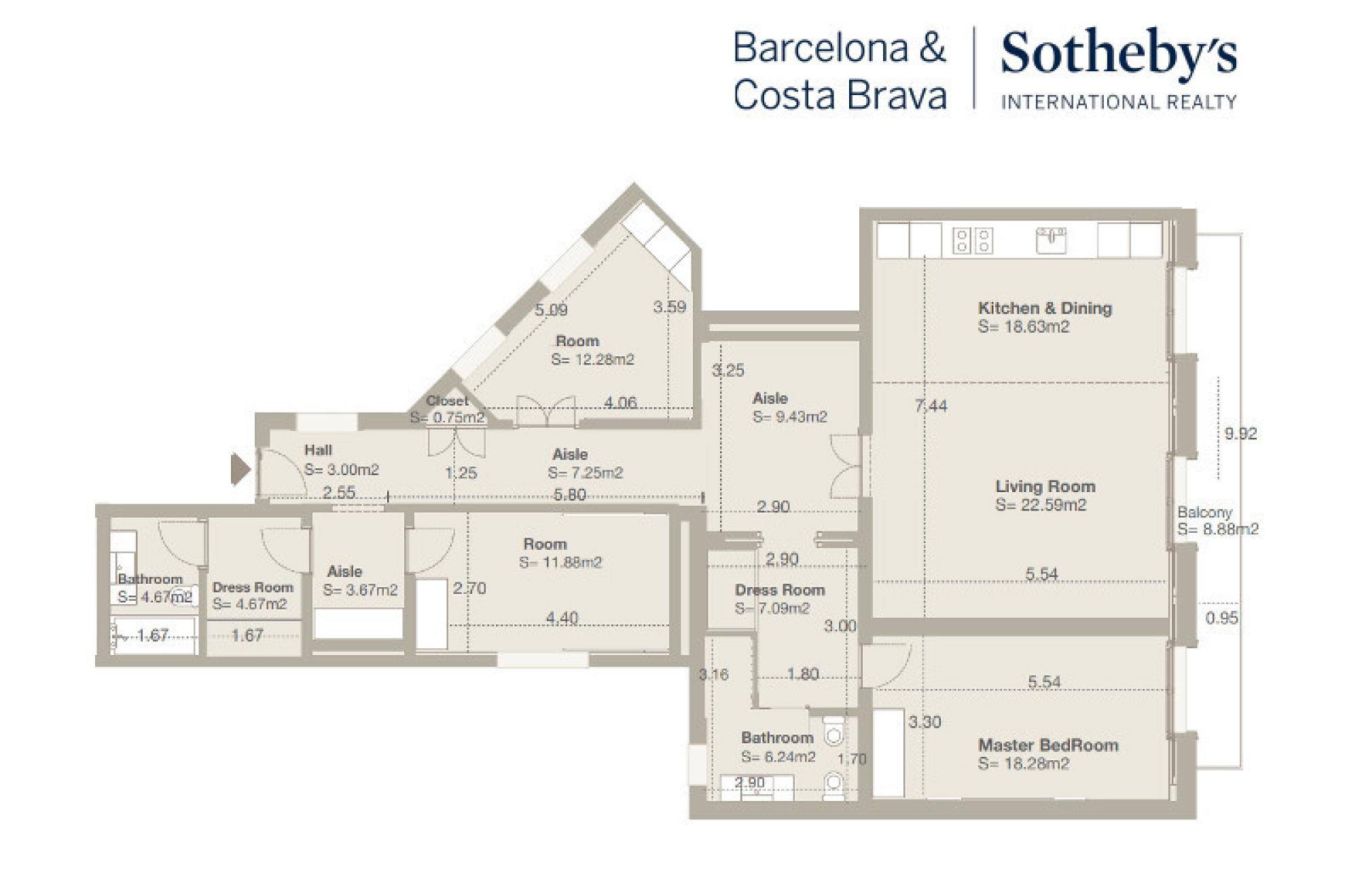  Spectacular apartment in the iconic Casa Bures. - 物件實景
